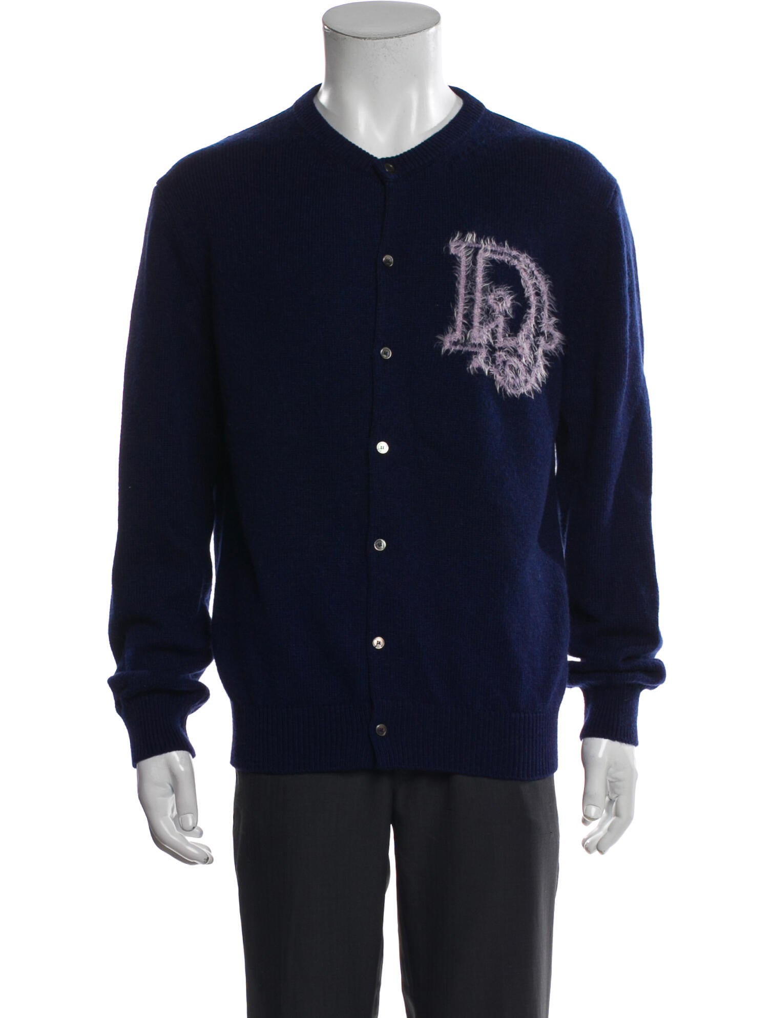 DIOR MEN 2023 Signature Logo Cardigan