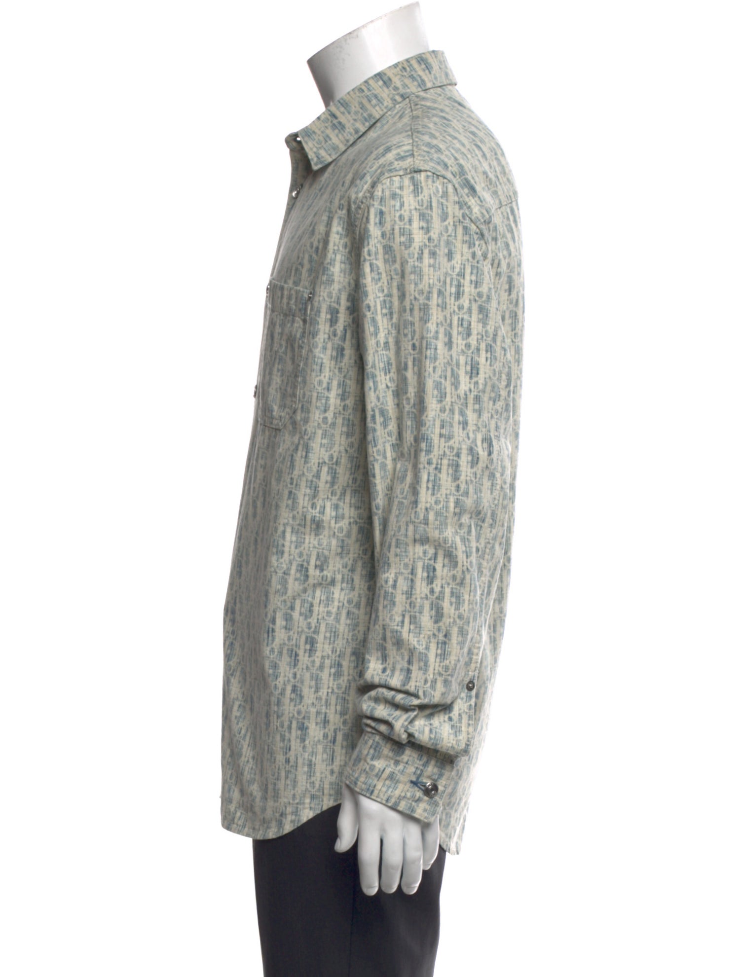 DIOR MEN 2020 Oblique Jacquard Shirt