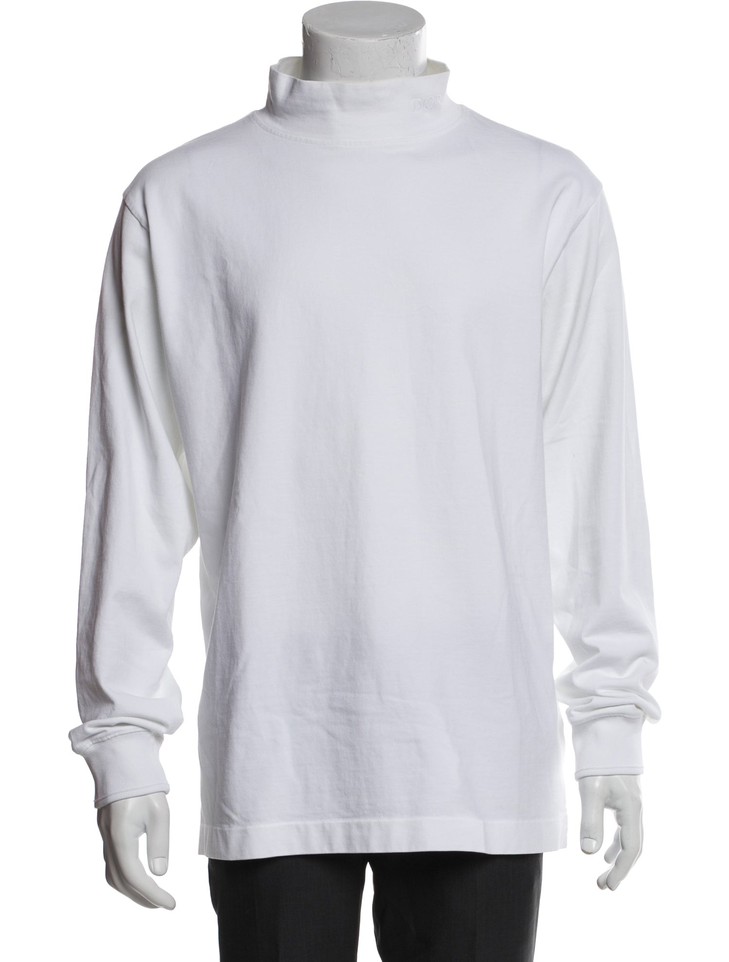 DIOR MEN 2022 Mock Neck T-Shirt