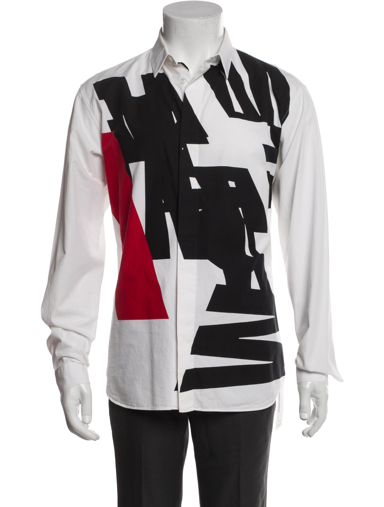 Dior Homme 2014 Printed Shirt