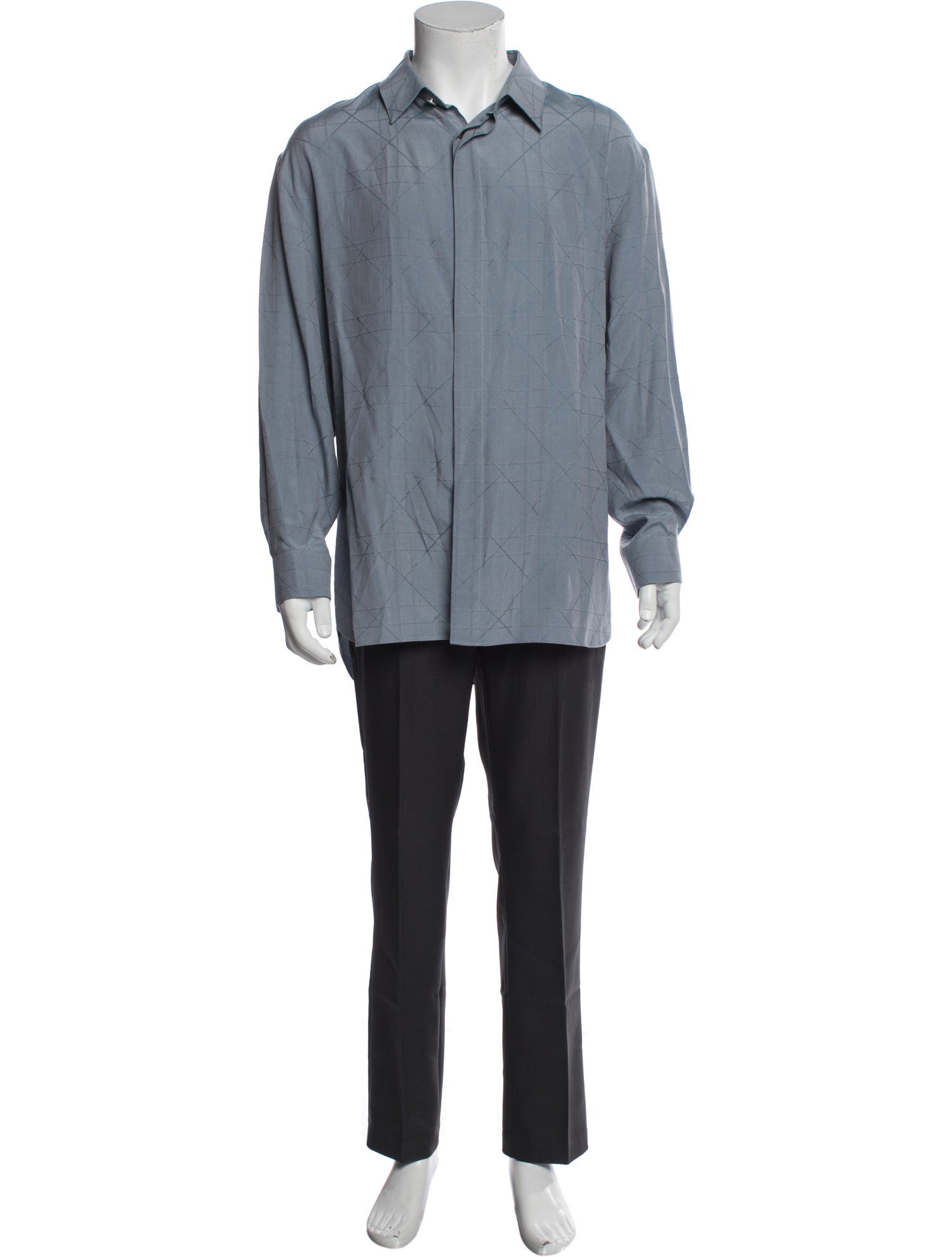 DIOR MEN Long Sleeve Dress Shirt