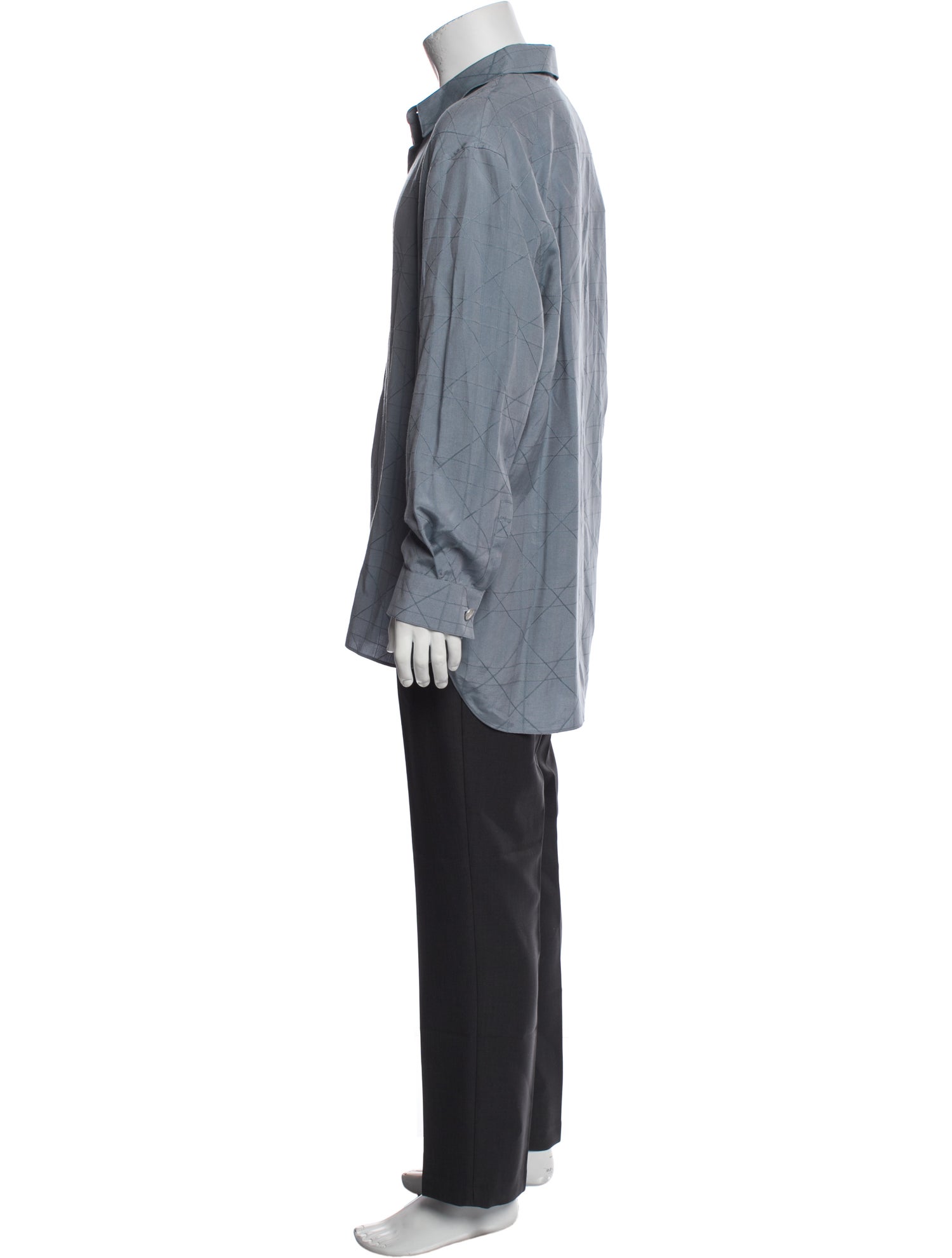 DIOR MEN Long Sleeve Dress Shirt