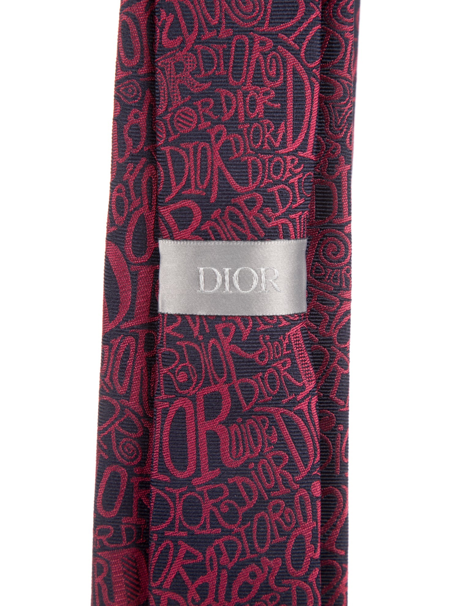 DIOR MEN Silk Patterned Tie