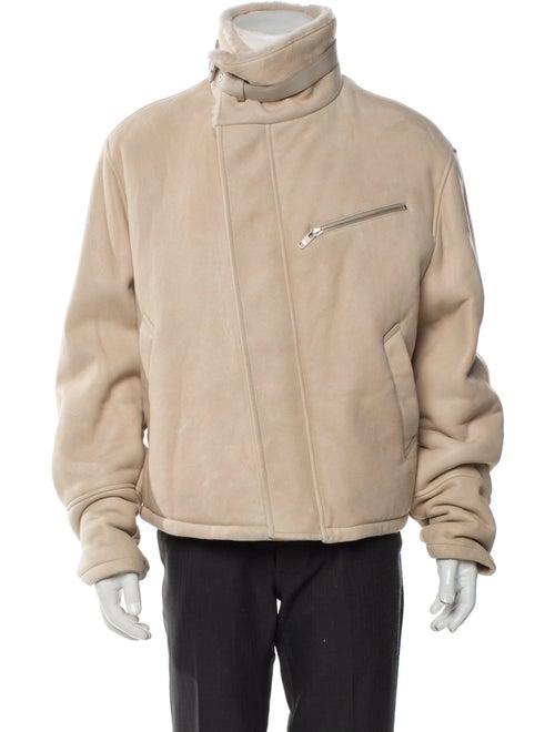 DIOR MEN 2023 Lamb Leather Moto Jacket