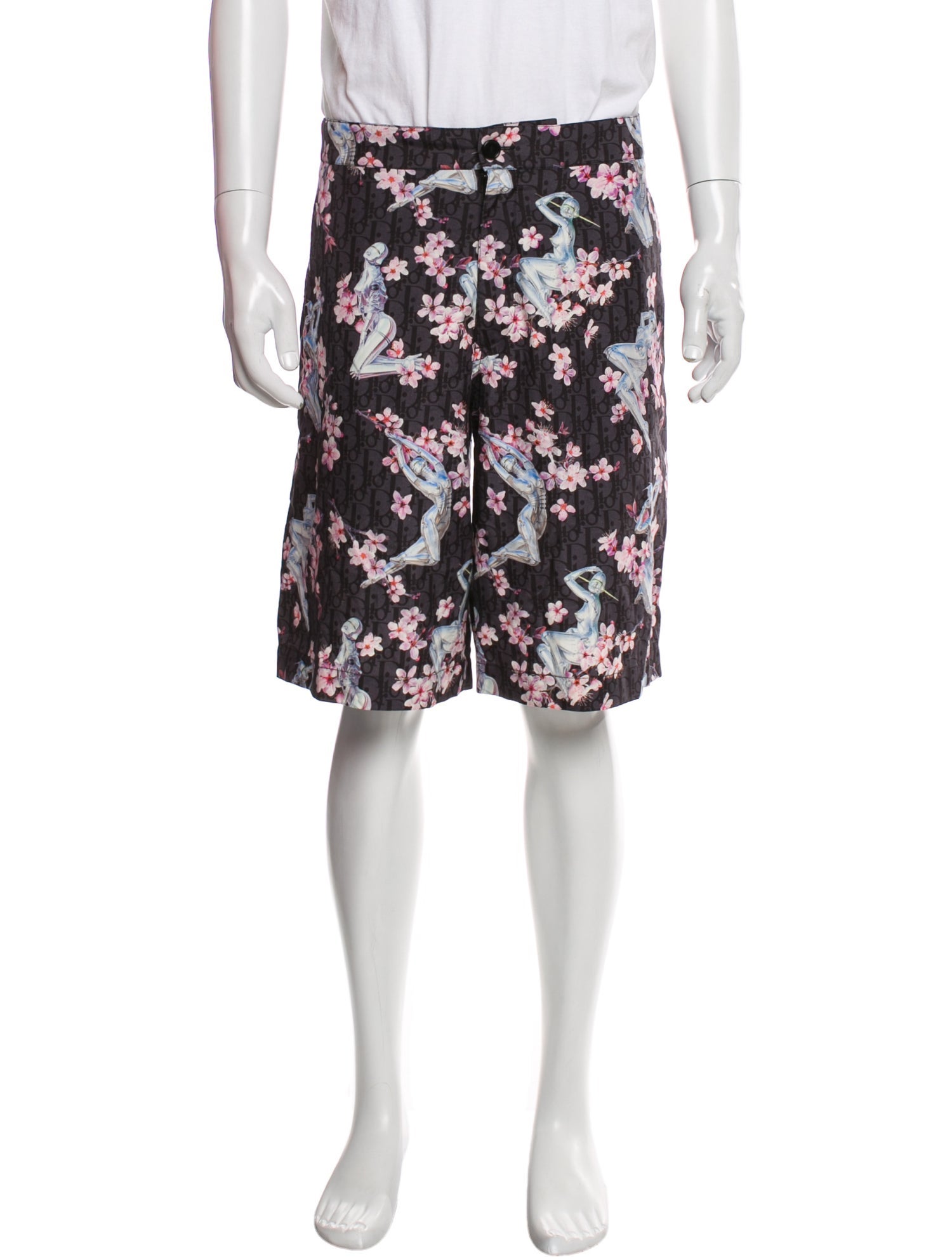 DIOR MEN 2019 Flat Front Shorts