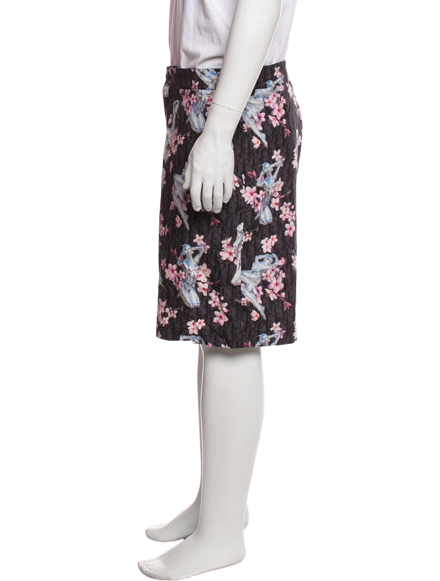 DIOR MEN 2019 Flat Front Shorts