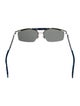 DIOR MEN Diorpsychodelic Square Sunglasses