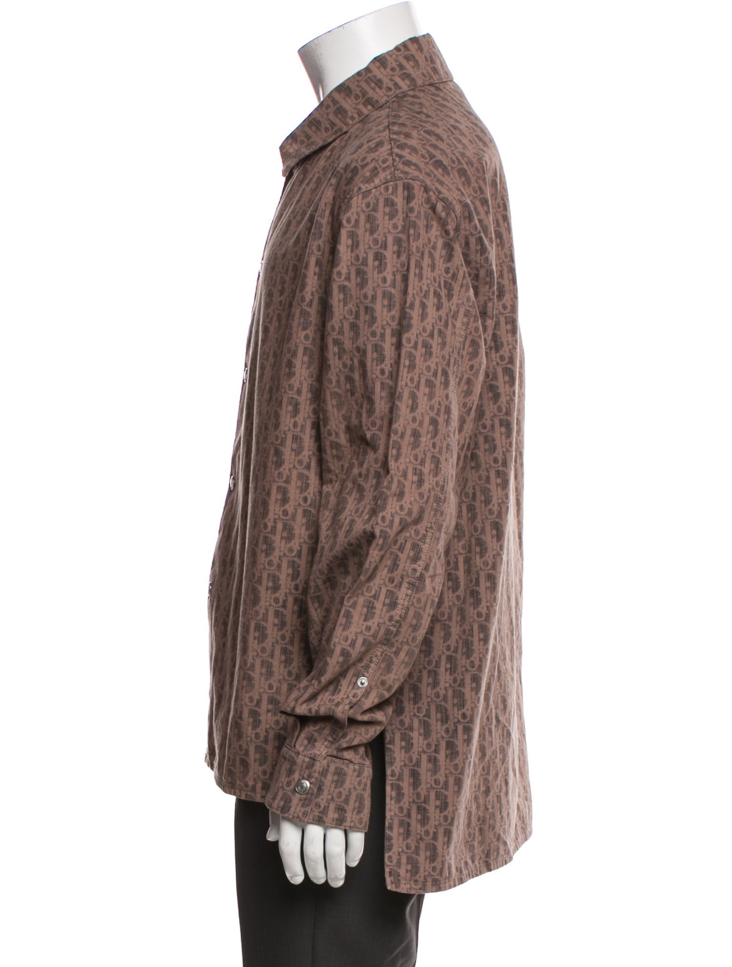 DIOR MEN 2022 Oblique Jacquard Shirt