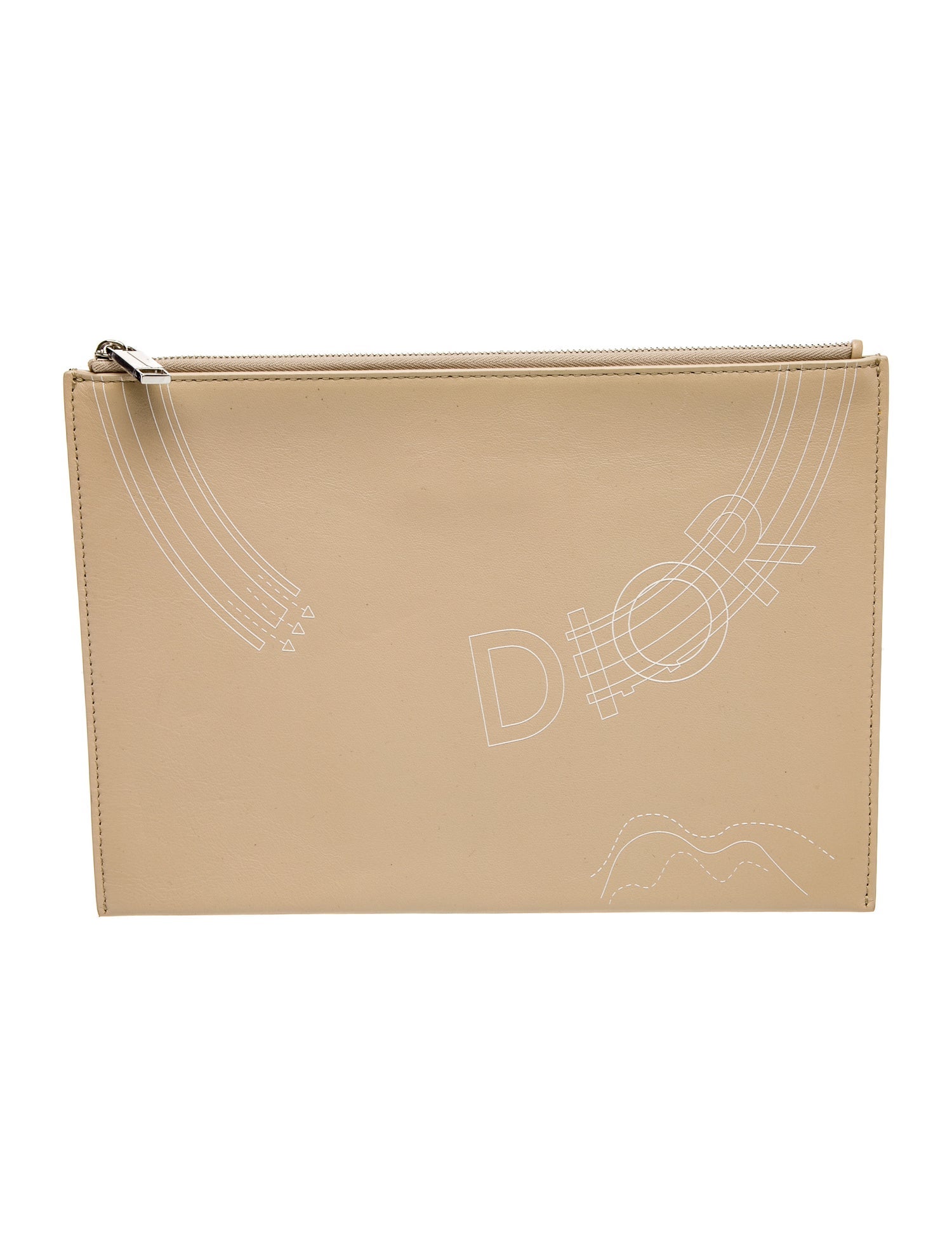DIOR MEN Leather Clutch