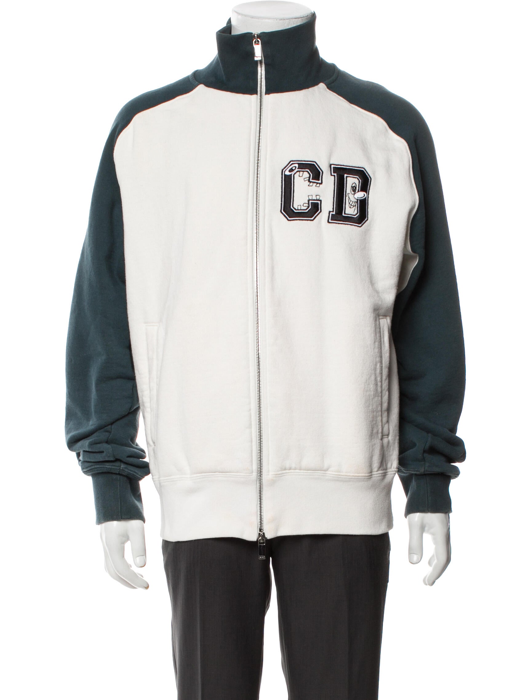 DIOR x Kenny Scharf 2021 Colorblock Pattern Sweatshirt