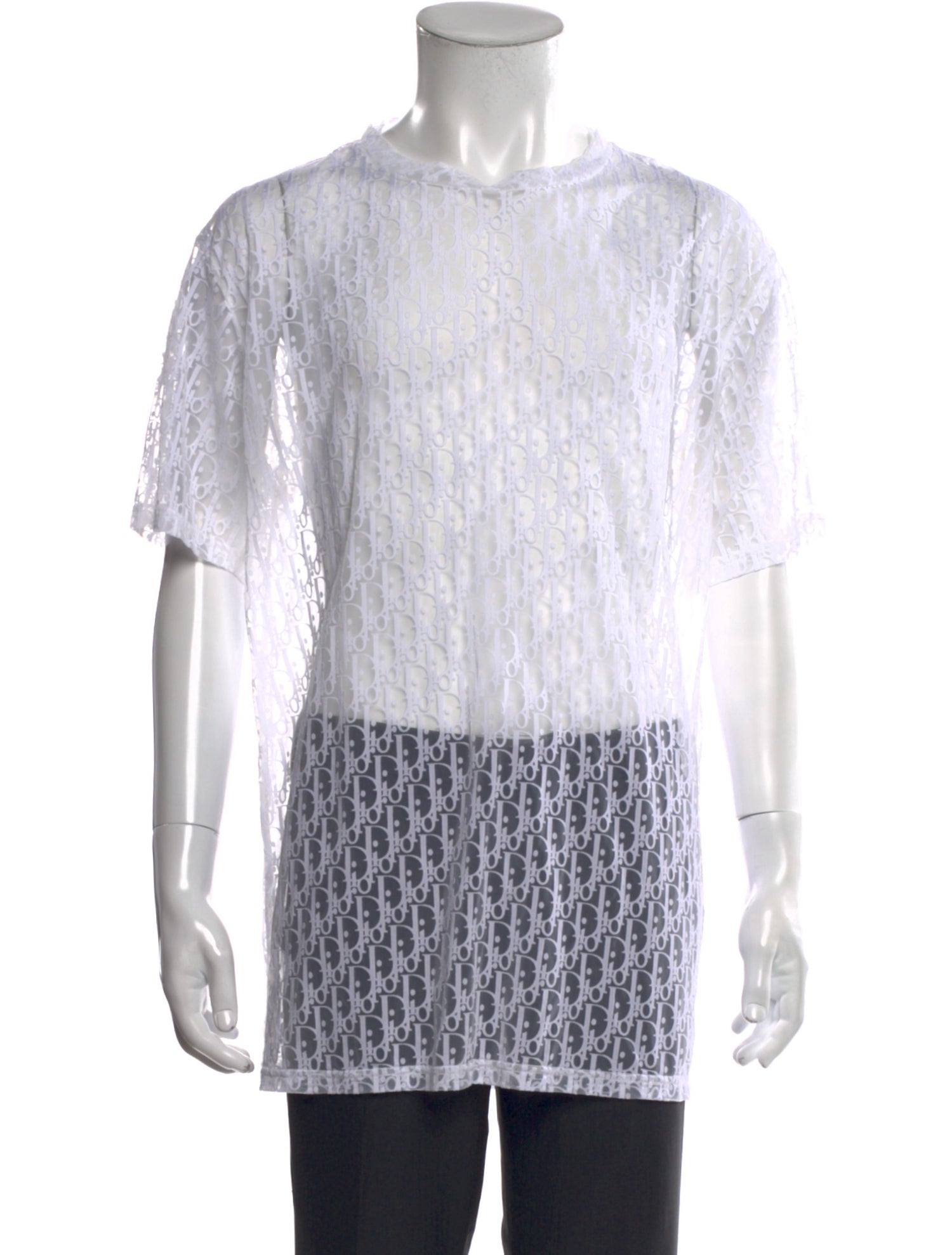 DIOR MEN 2019 Oblique Jacquard T-Shirt