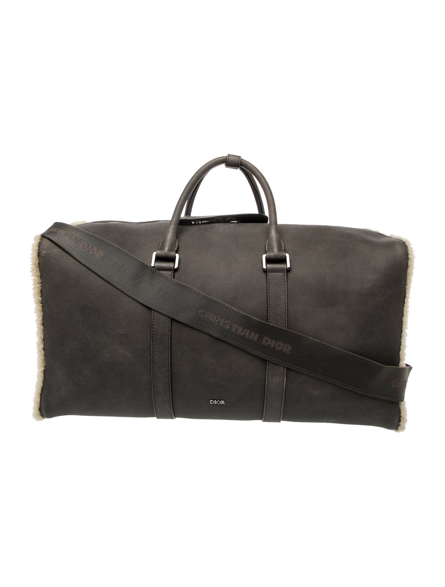 DIOR MEN Nubuck Lingot 50 Duffle Bag