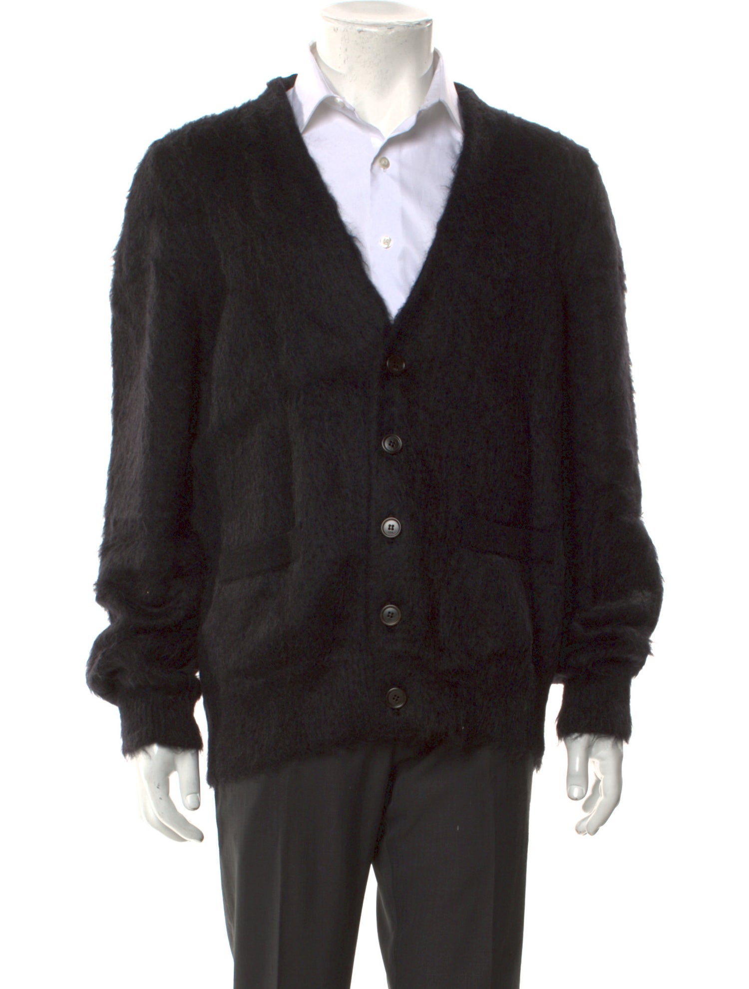 DIOR x Peter Doig V-Neck Long Sleeve Cardigan