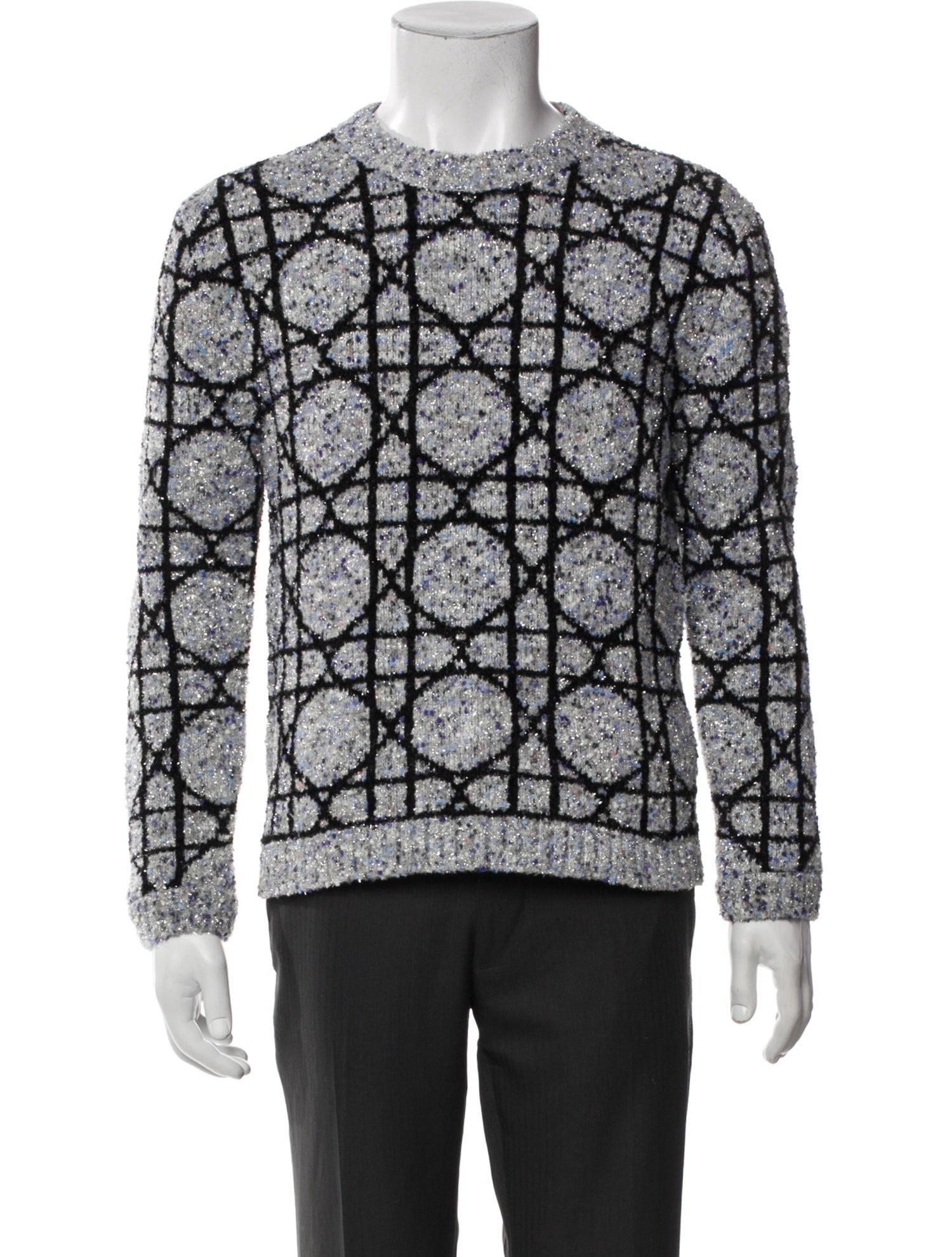 DIOR MEN 2024 Cannage Pattern Pullover w/ Tags