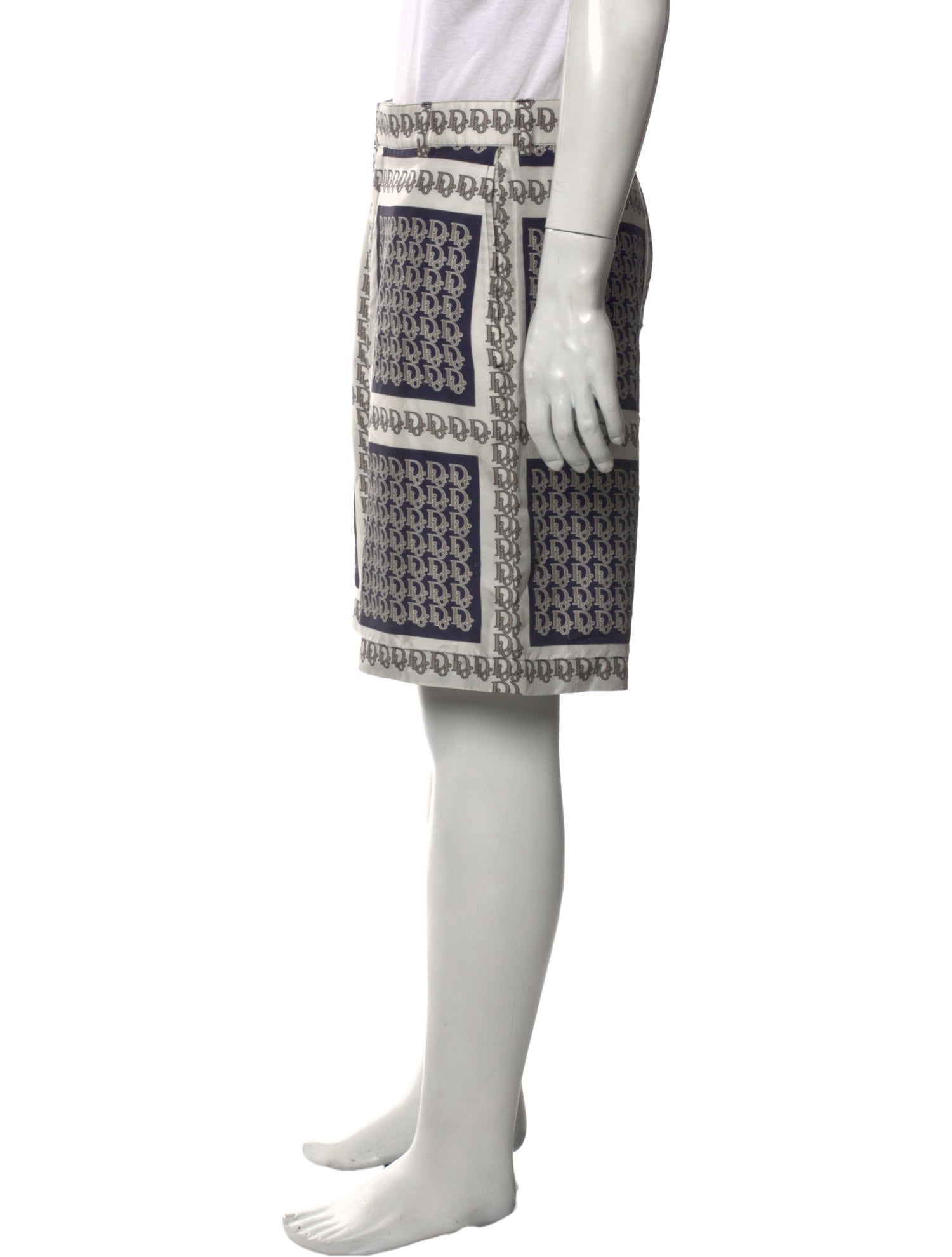 DIOR MEN Oblique Jacquard Jogger Shorts