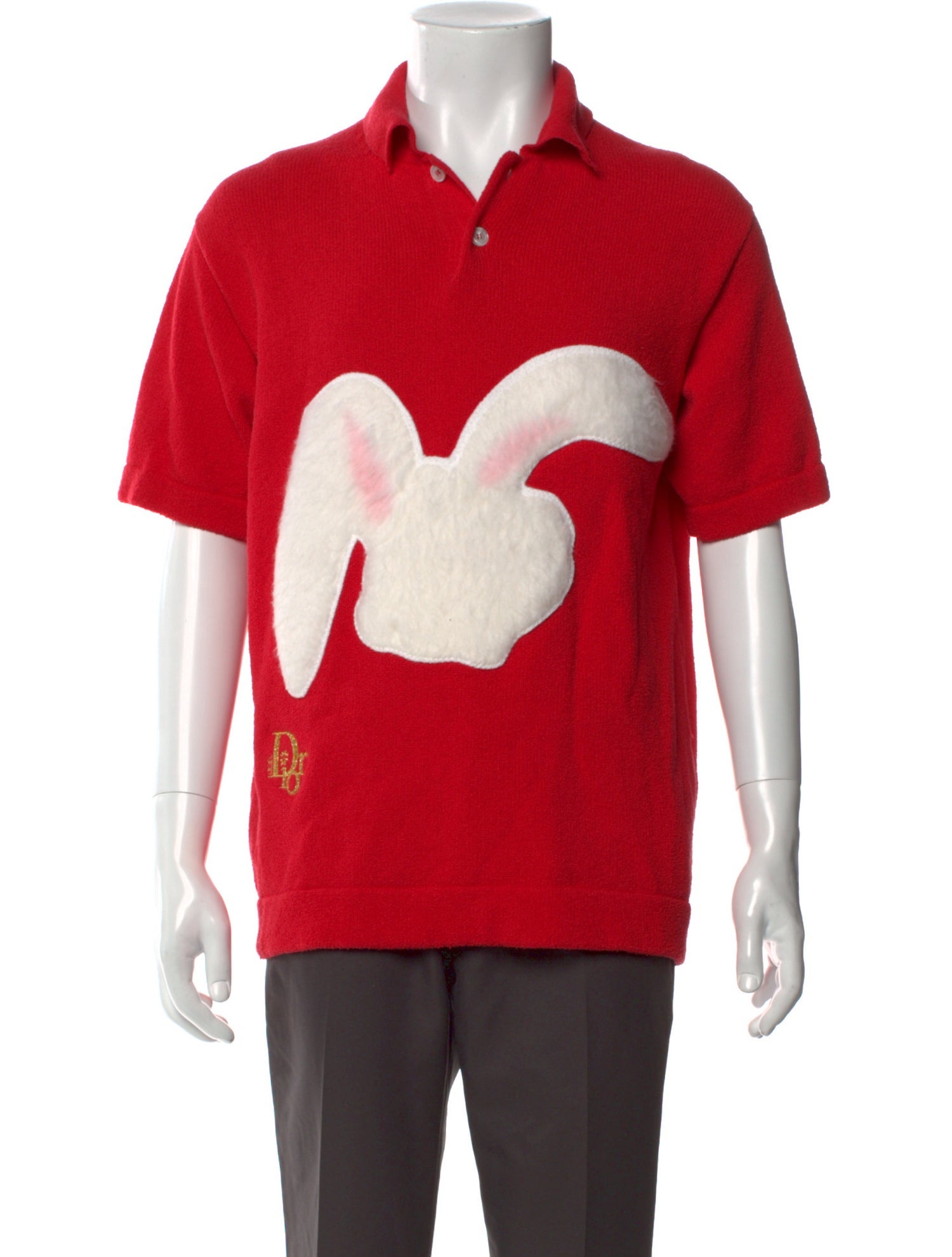 Dior x ERL 2023 Signature Logo Polo Sweater