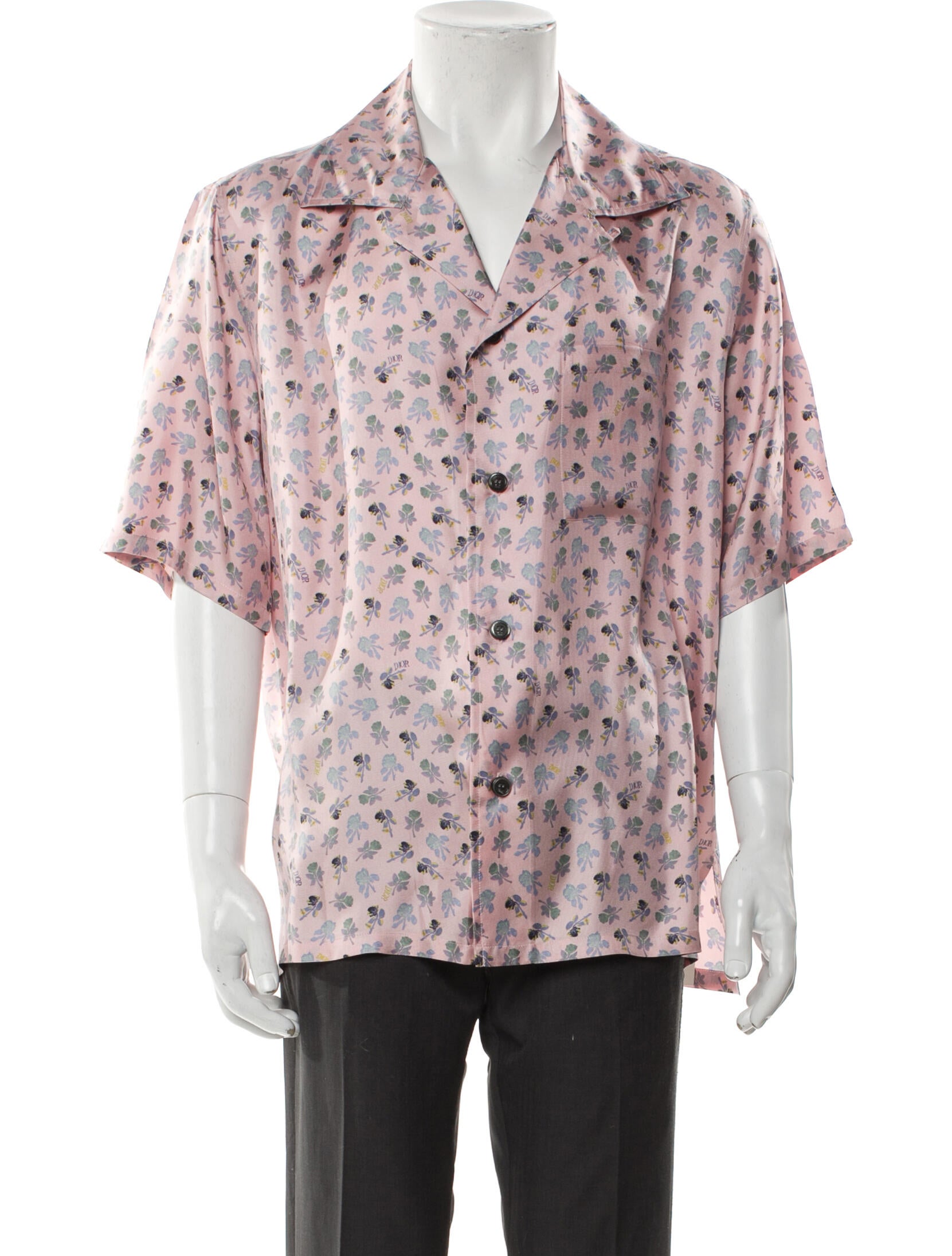 DIOR MEN 2020 Floral Print Shirt