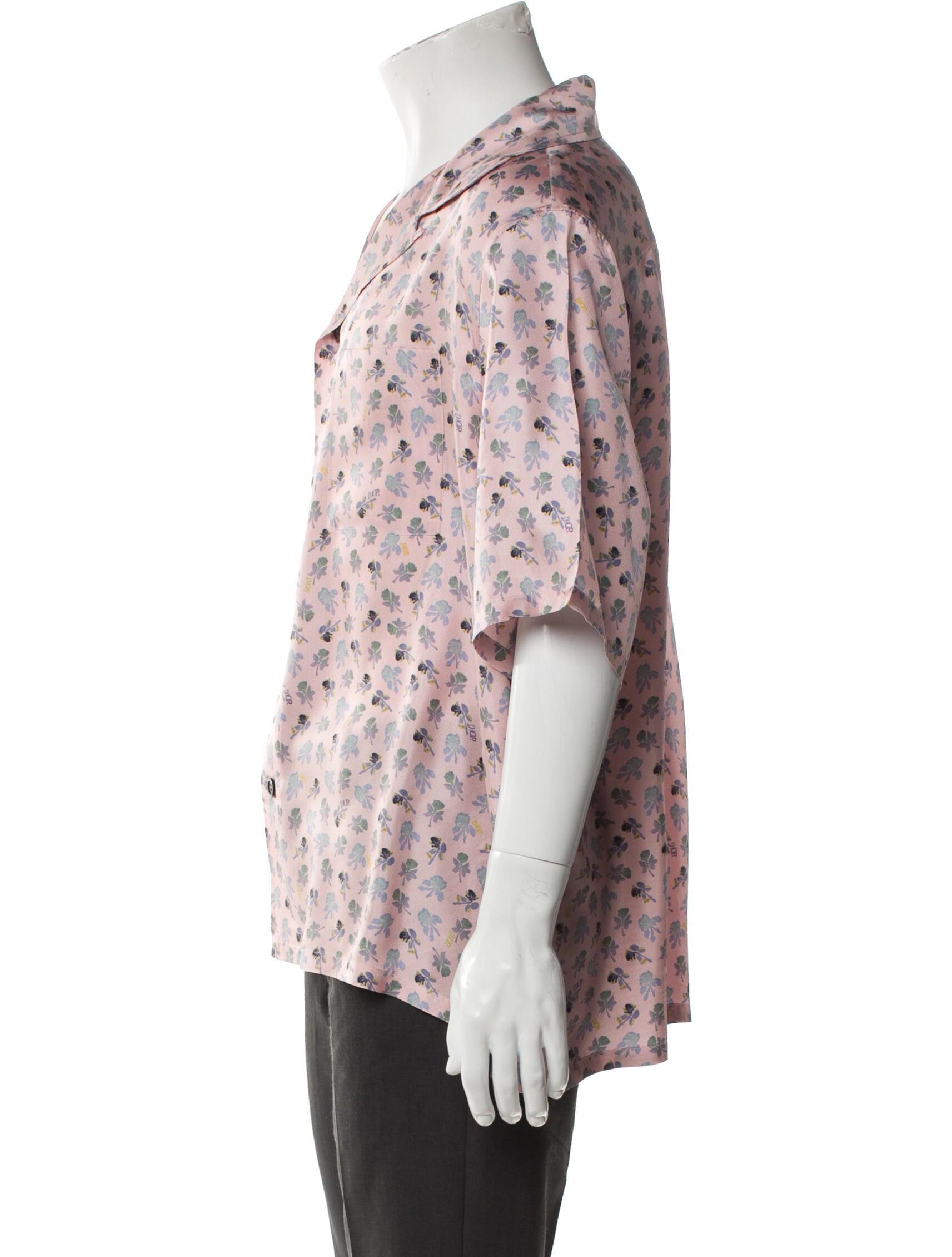 DIOR MEN 2020 Floral Print Shirt