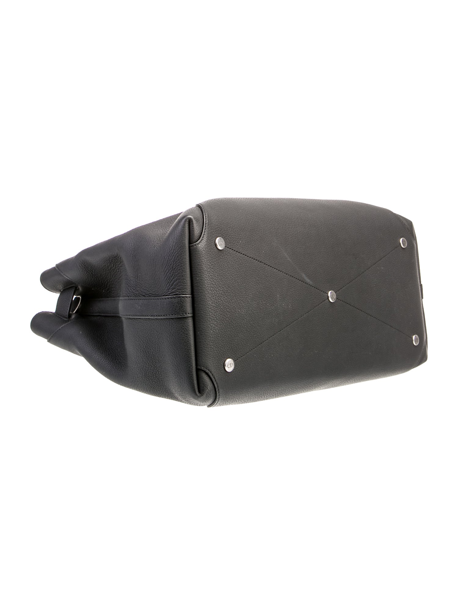 DIOR MEN Leather Normandie 2024 - Black Totes, Bags - DIORM52641