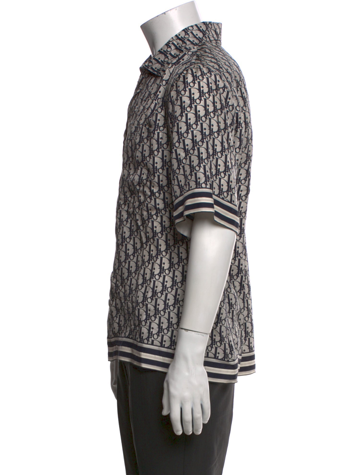 DIOR MEN 2020 Oblique Jacquard Shirt