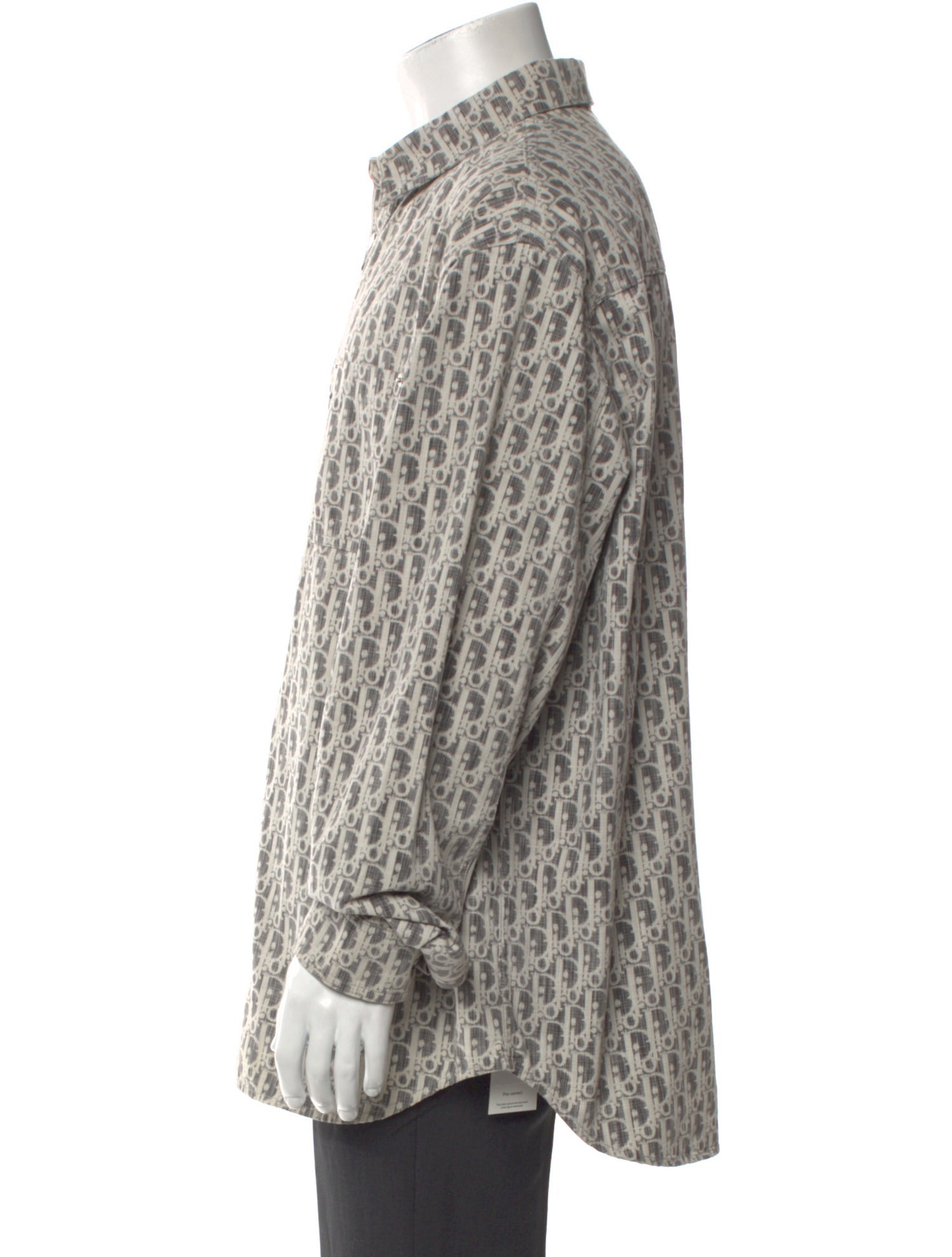 DIOR MEN 2020 Oblique Jacquard Shirt