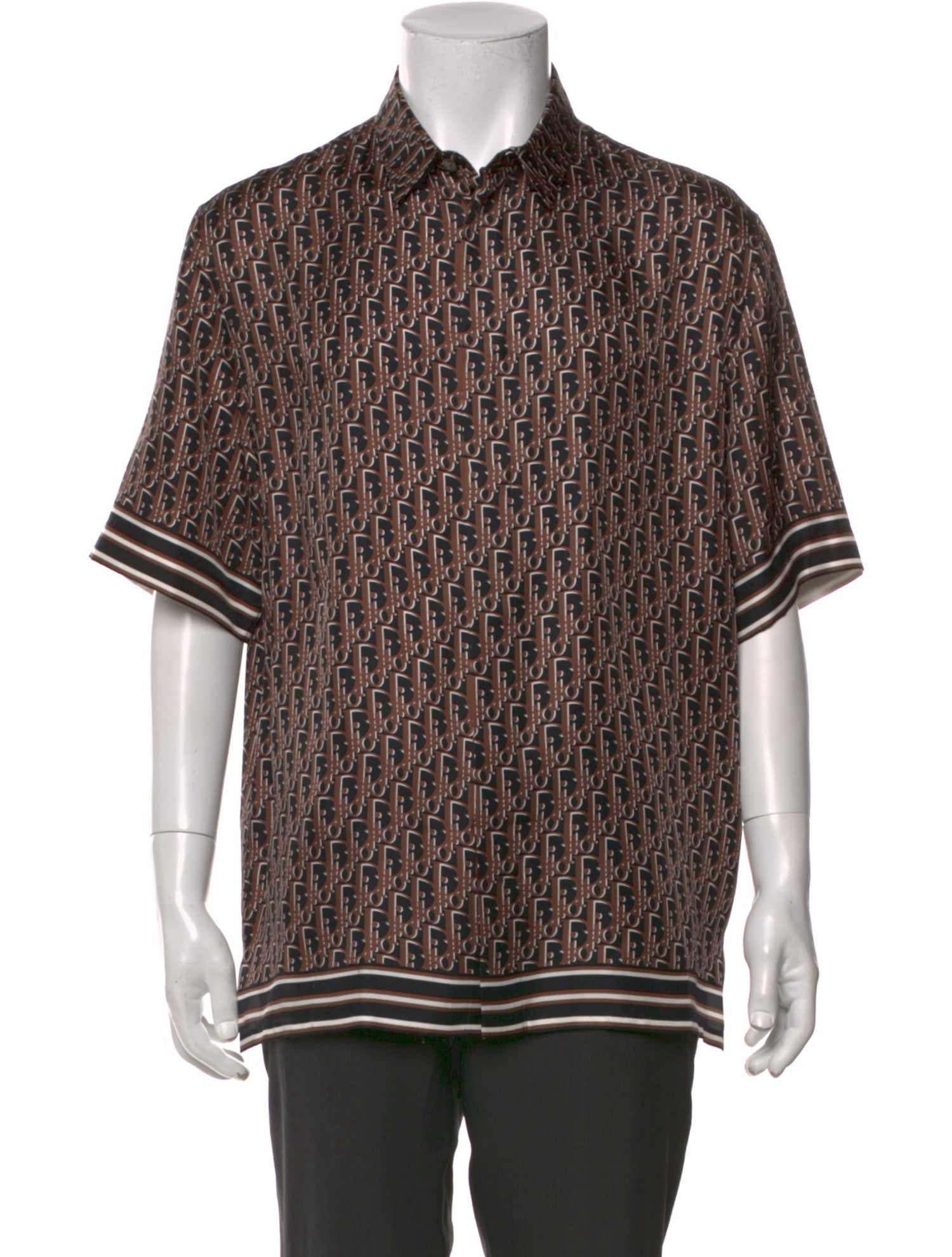 DIOR MEN 2021 Oblique Jacquard Shirt