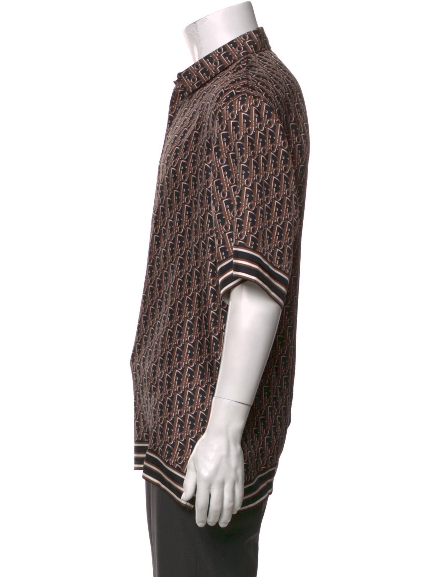 DIOR MEN 2021 Oblique Jacquard Shirt