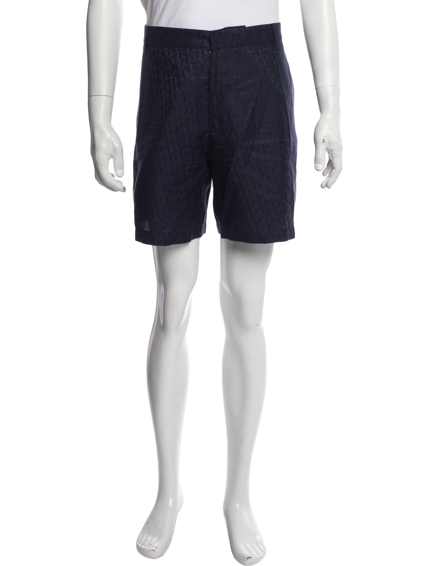 DIOR MEN 2020 Flat Front Shorts