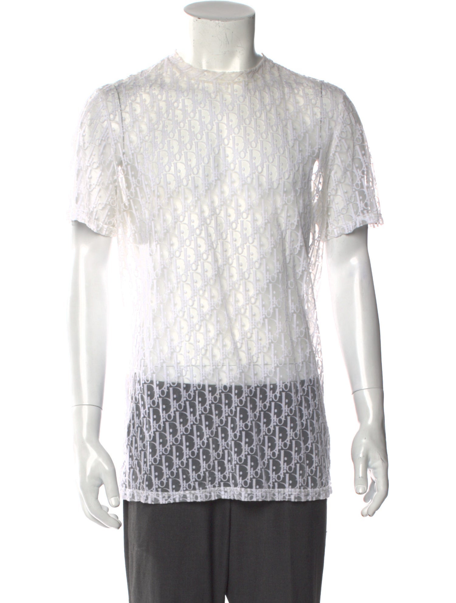 DIOR MEN 2019 Oblique Jacquard T-Shirt