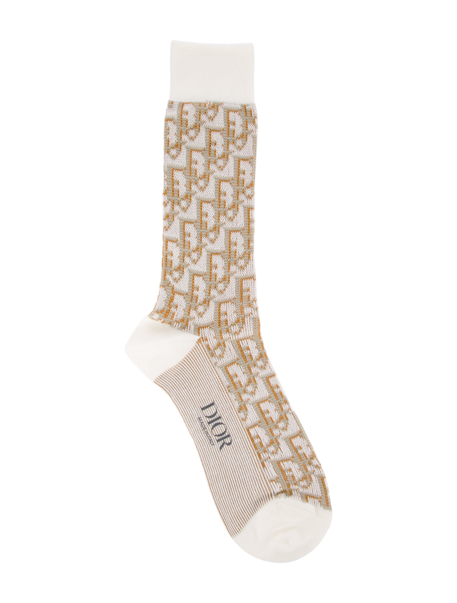 DIOR MEN Oblique Socks w/ Tags