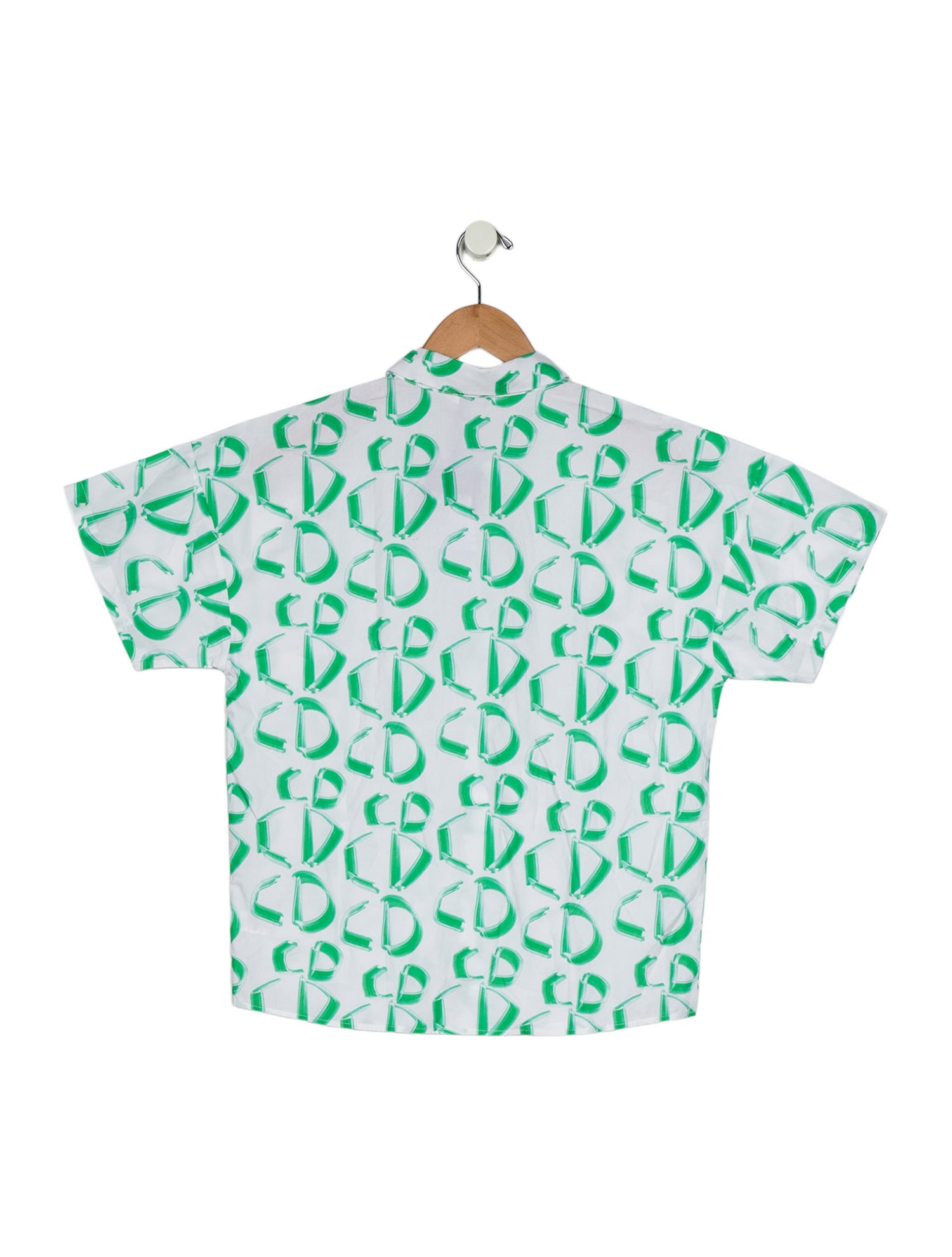 Christian Dior Boys' Print Button Up Shirt