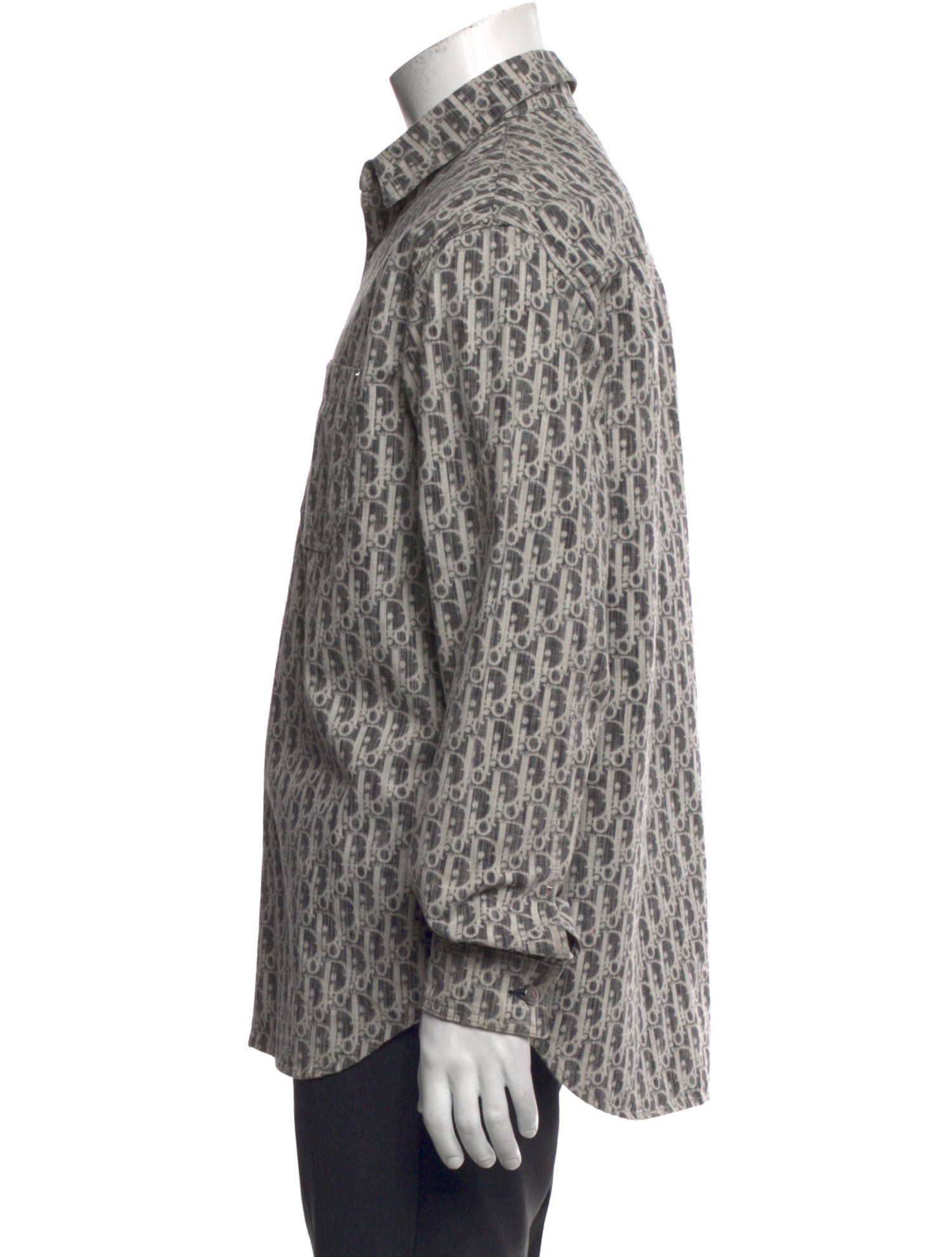 DIOR MEN 2020 Oblique Jacquard Shirt