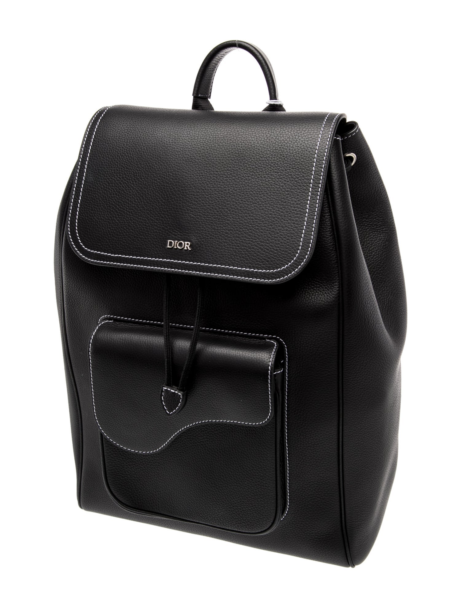 DIOR MEN Leather Saddle 2023