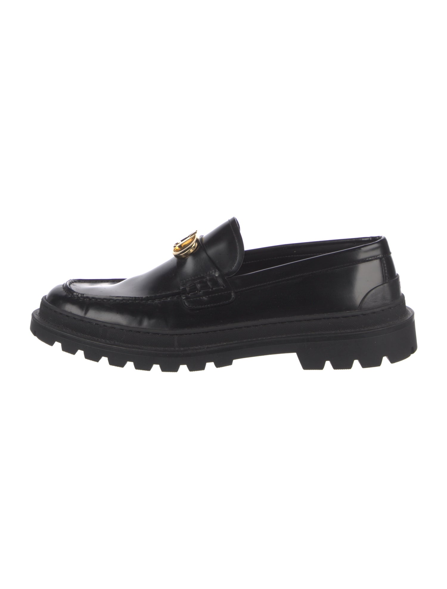 DIOR MEN Leather Loafers