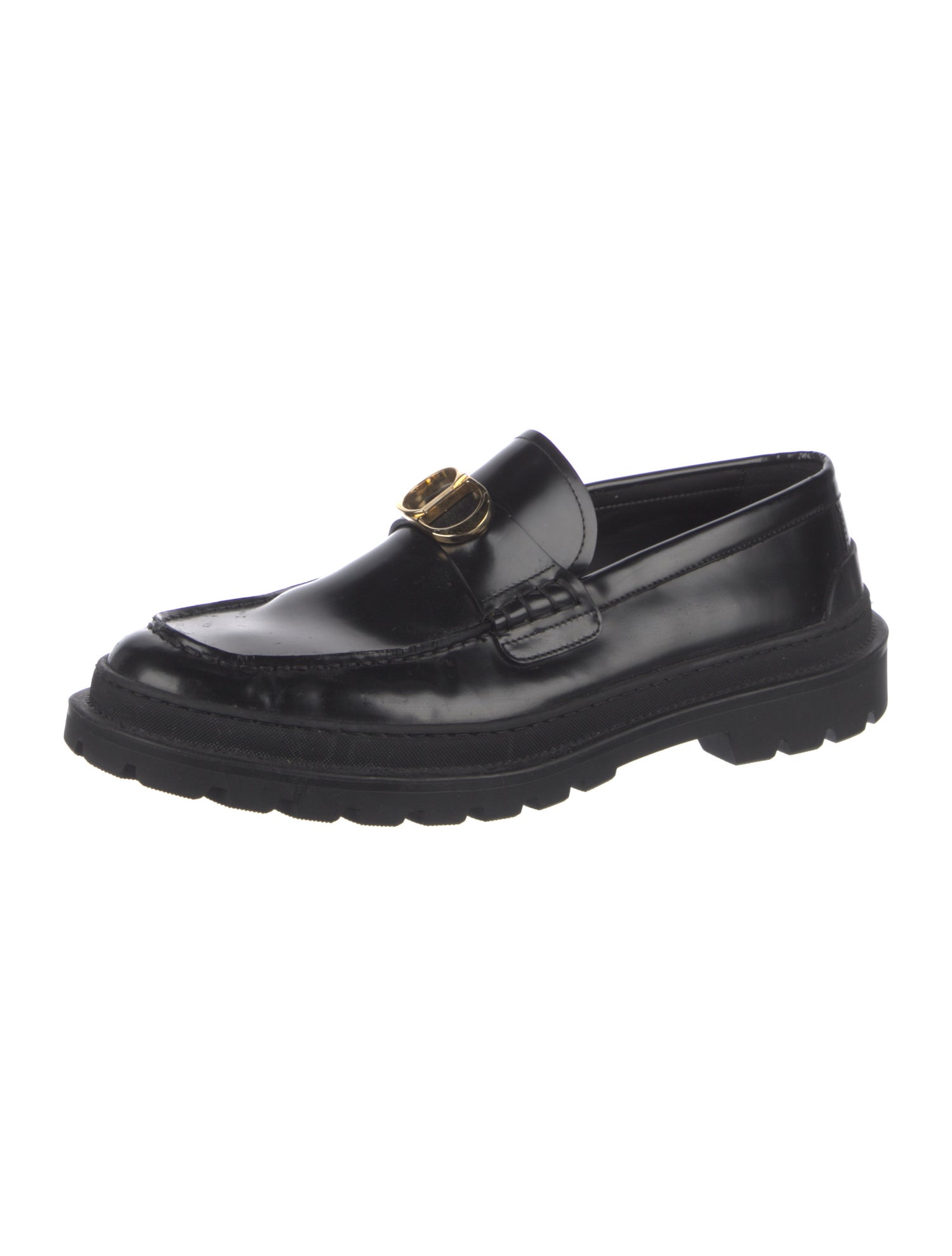 DIOR MEN Leather Loafers