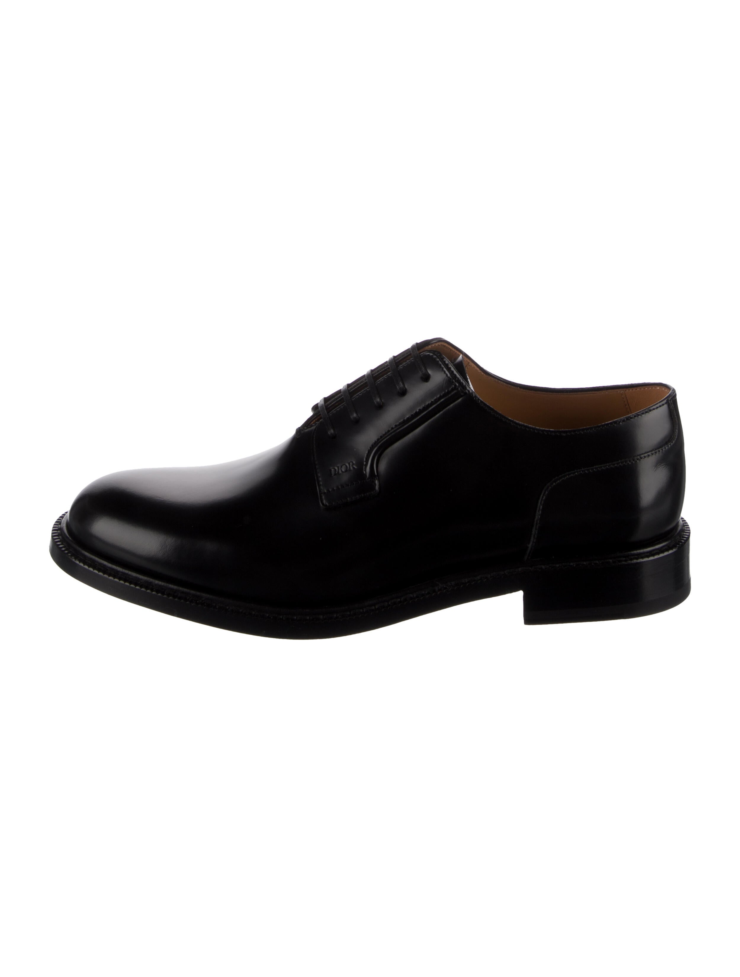 DIOR MEN Leather Derby Shoes