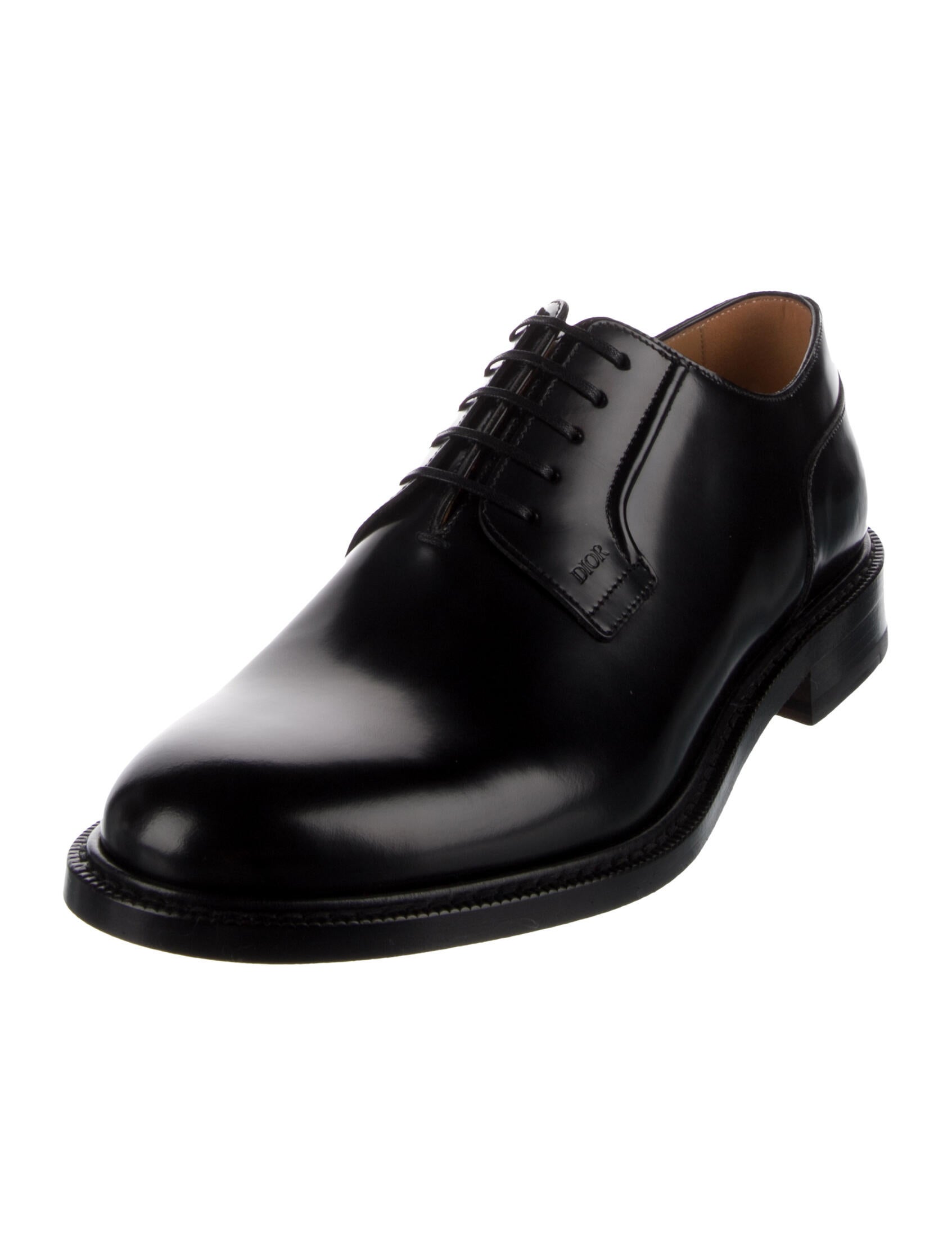 DIOR MEN Leather Derby Shoes