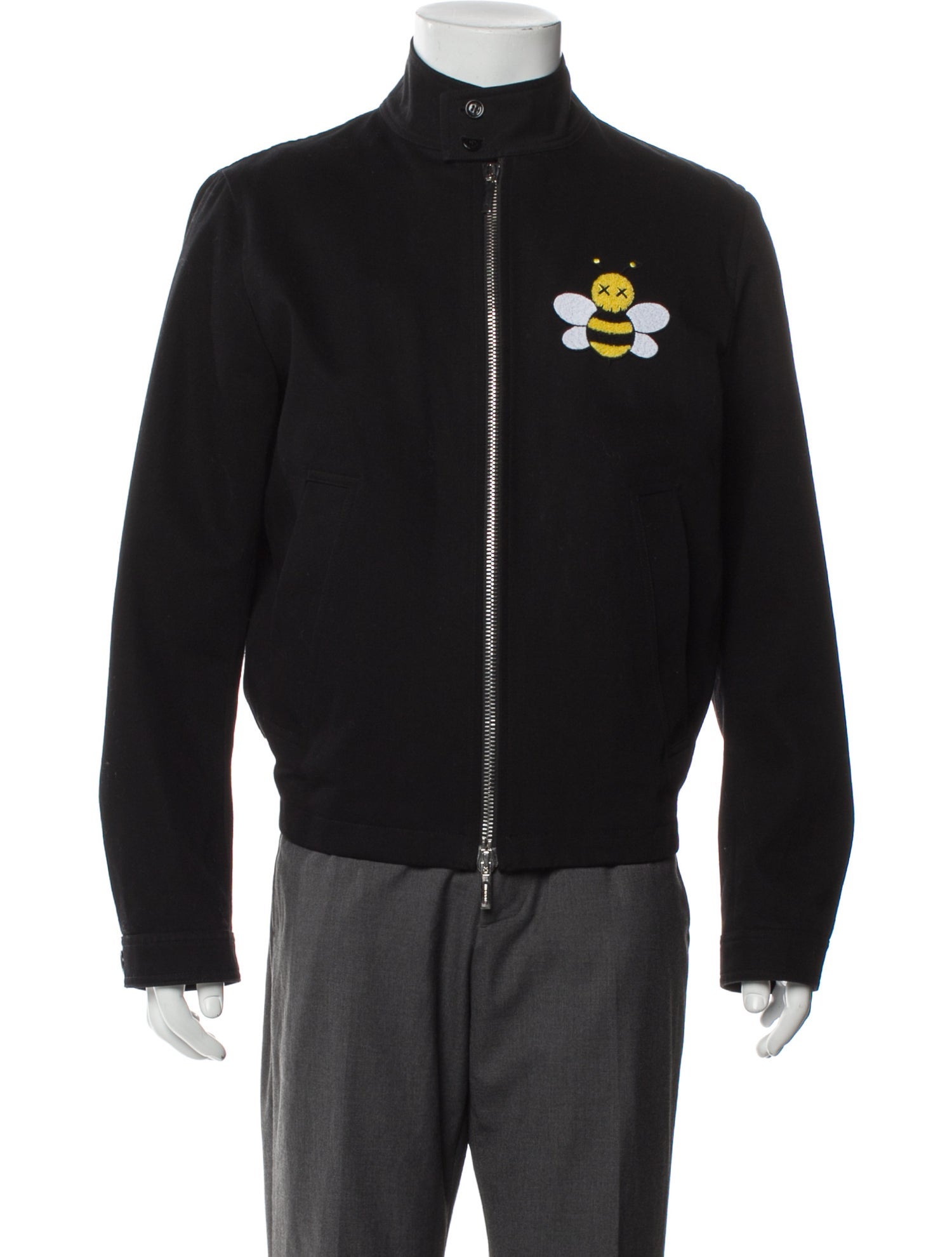 DIOR x KAWS Graphic Print Windbreaker