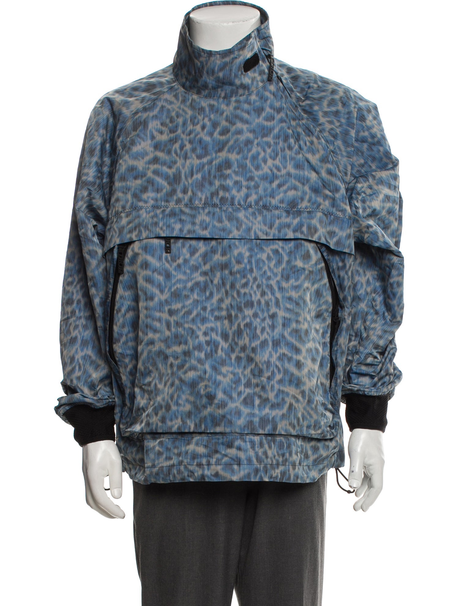 DIOR MEN 2022 Animal Print Denim Jacket
