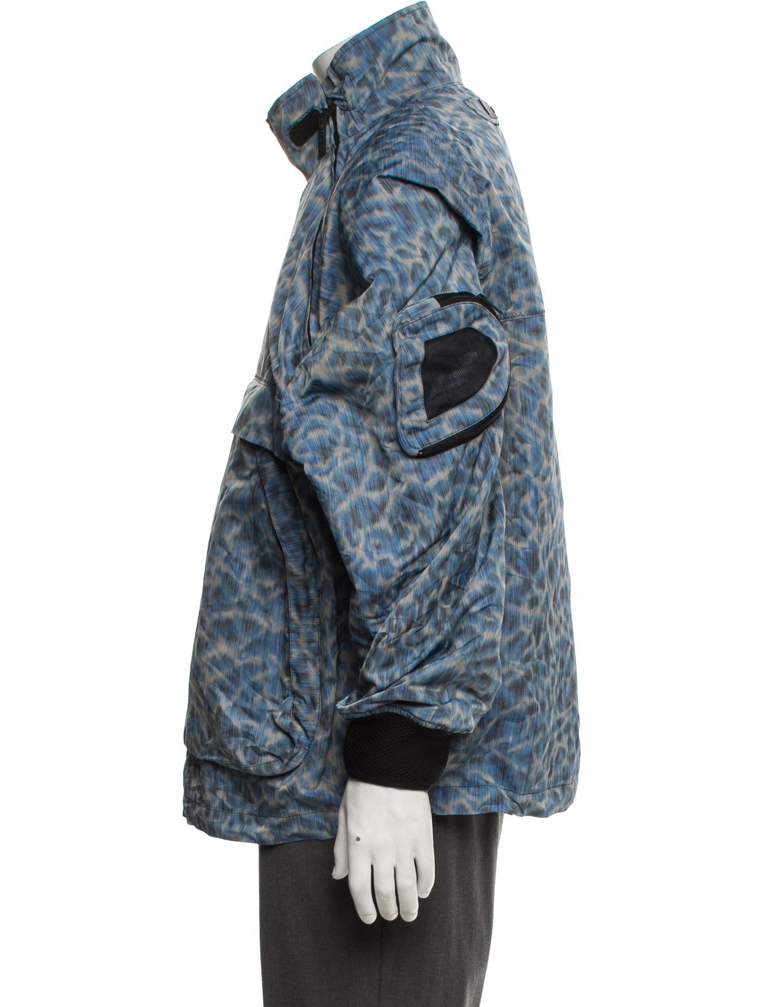 DIOR MEN 2022 Animal Print Denim Jacket