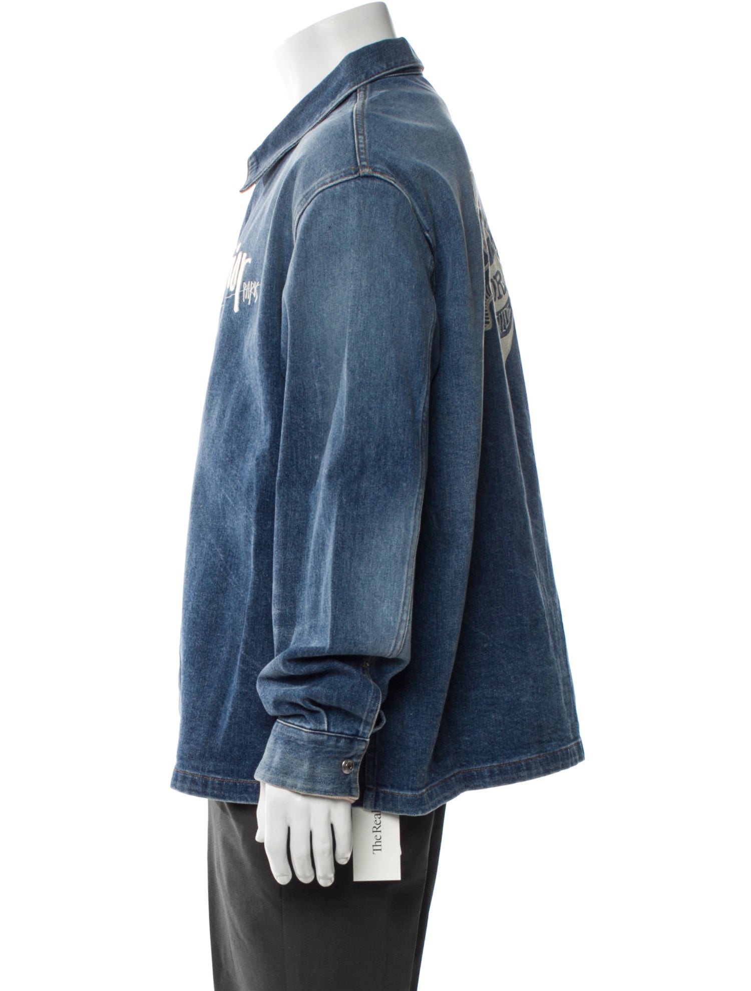 DIOR x Shawn Stussy 2020 Bee Accent Denim Shirt