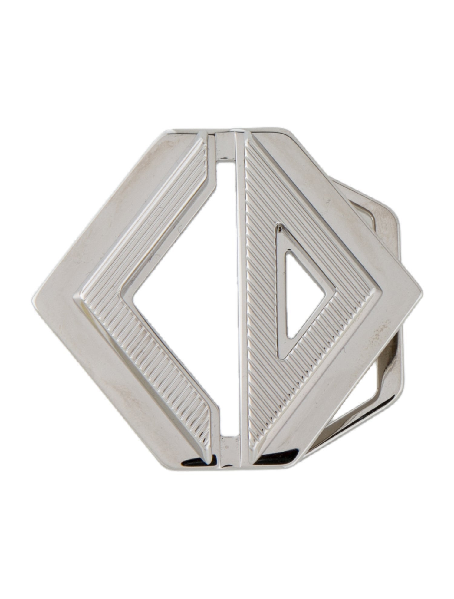DIOR MEN Silver Hardware Buckle