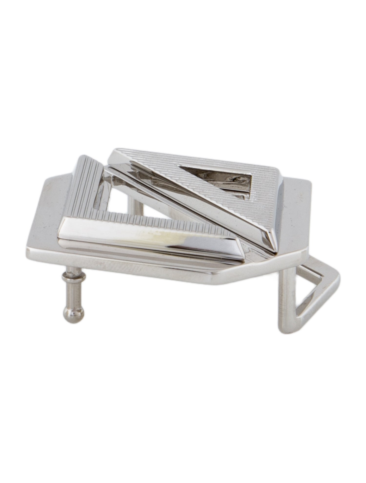 DIOR MEN Silver Hardware Buckle