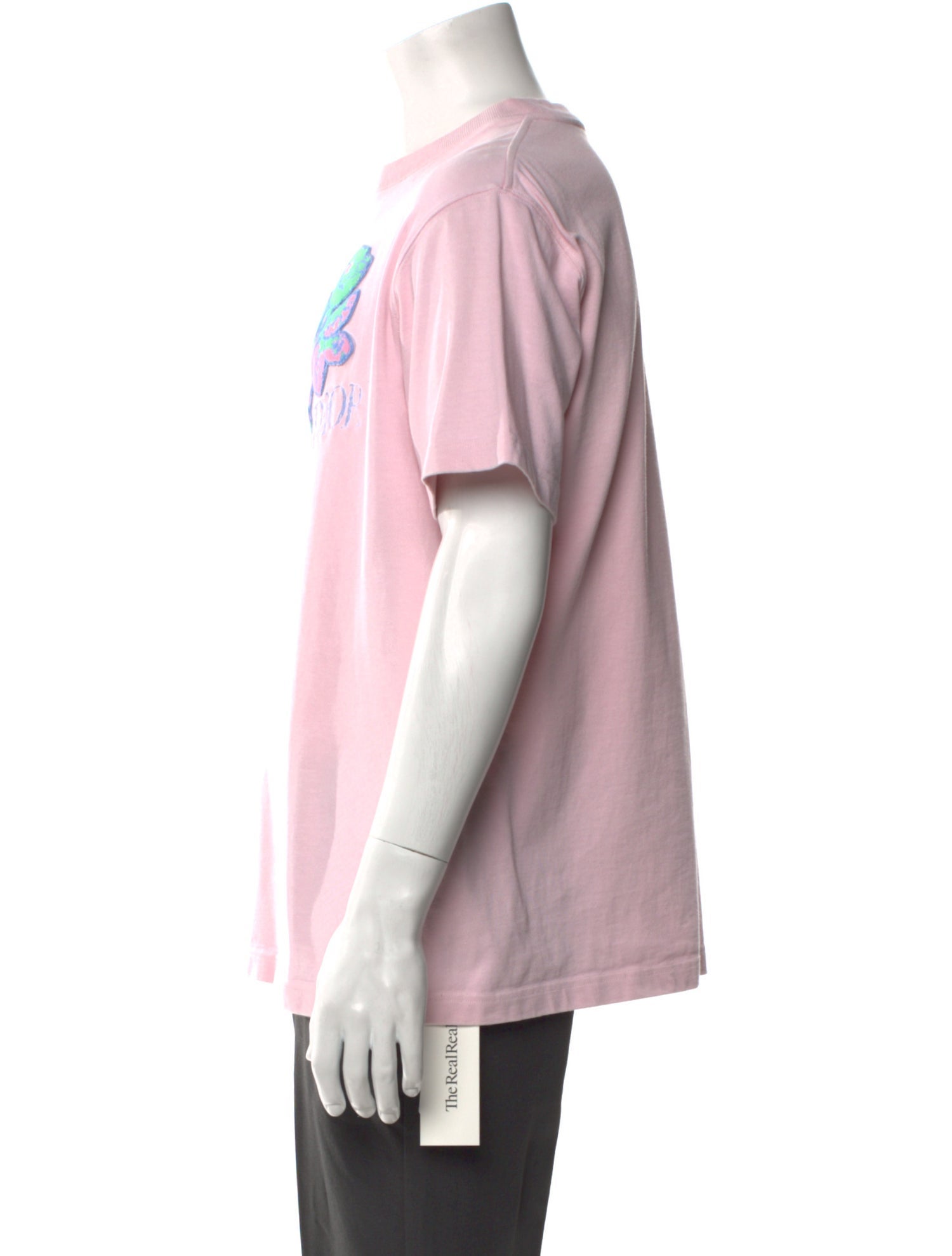 DIOR MEN Graphic Print Crew Neck T-Shirt