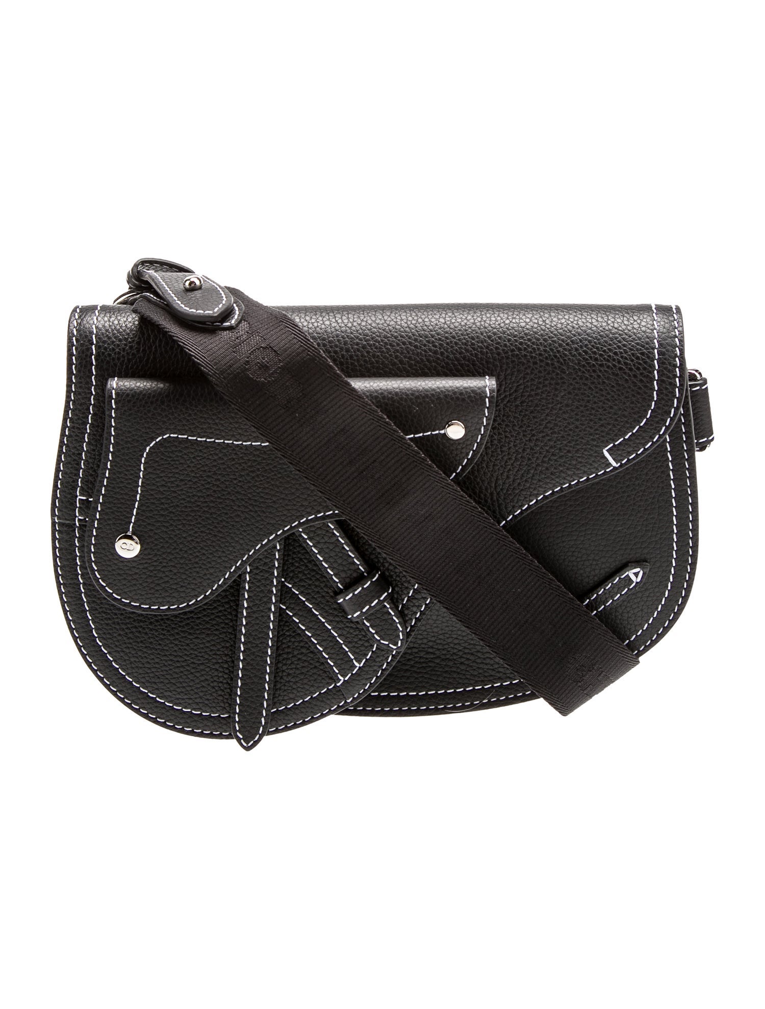 DIOR MEN Leather Messenger Bag 2023