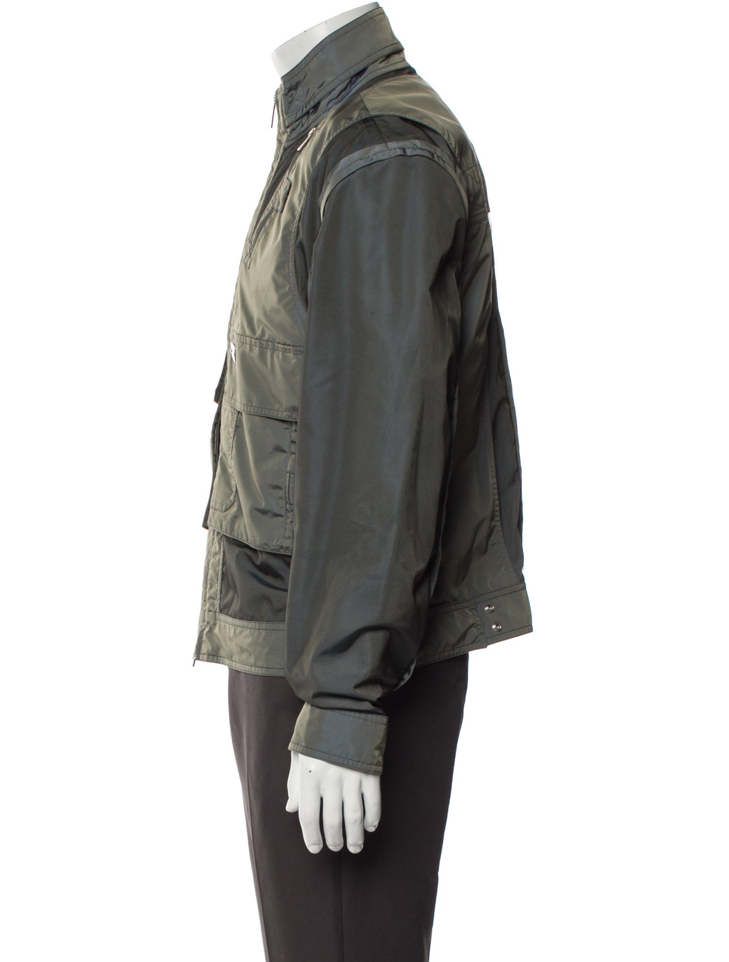 DIOR MEN 2019 Signature Logo Utility Jacket