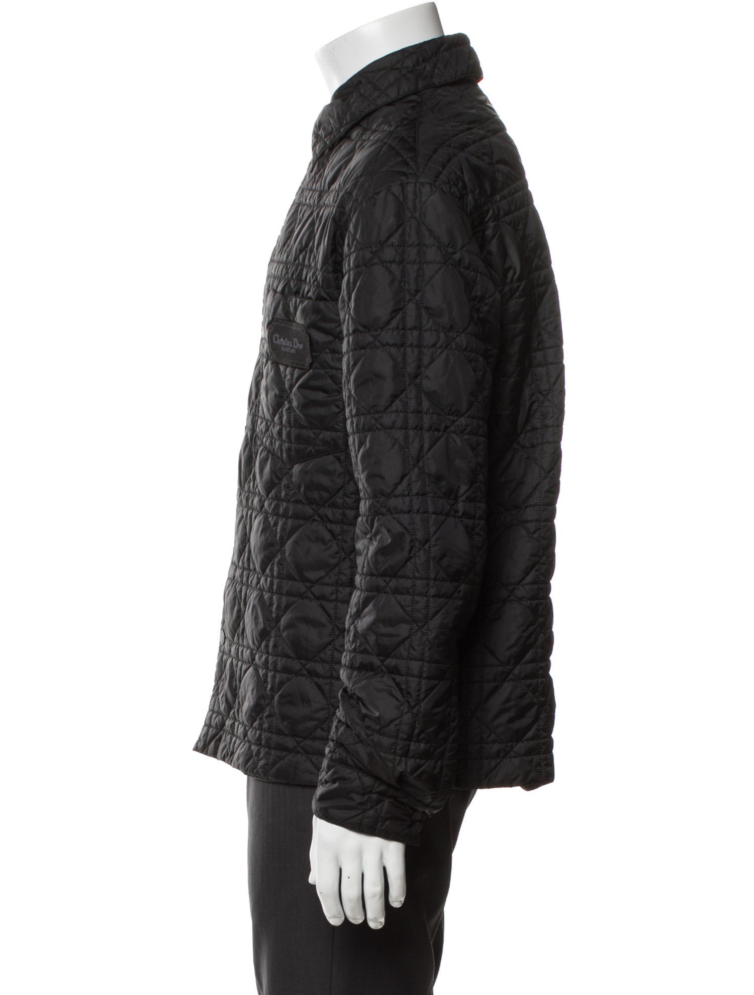 DIOR MEN 2023 Cannage Pattern Puffer Coat