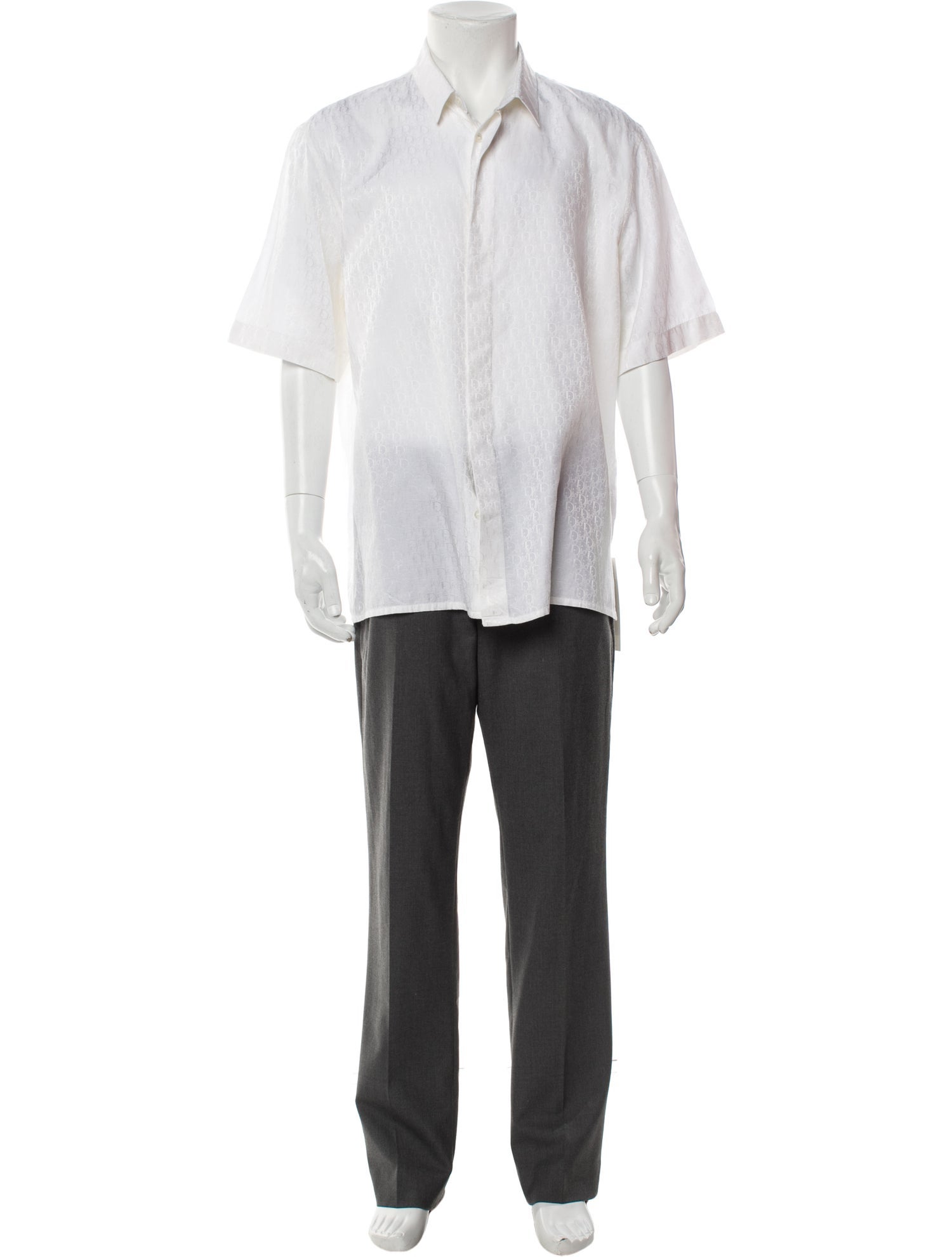 DIOR MEN 2021 Oblique Jacquard Shirt