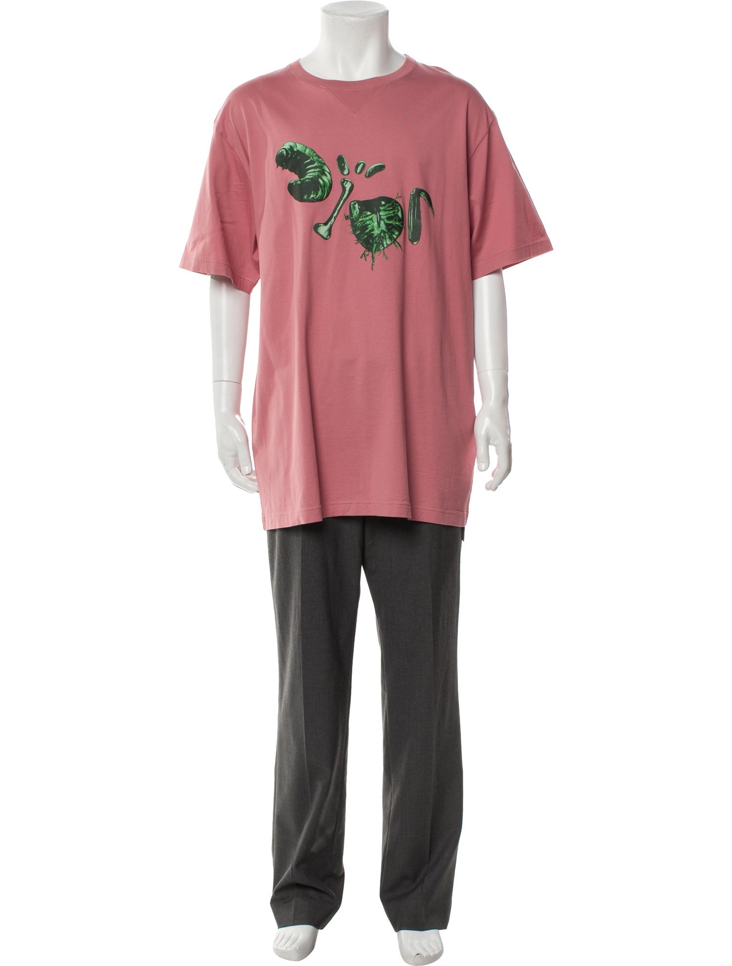 Cactus Jack Dior Graphic Print Crew Neck T-Shirt