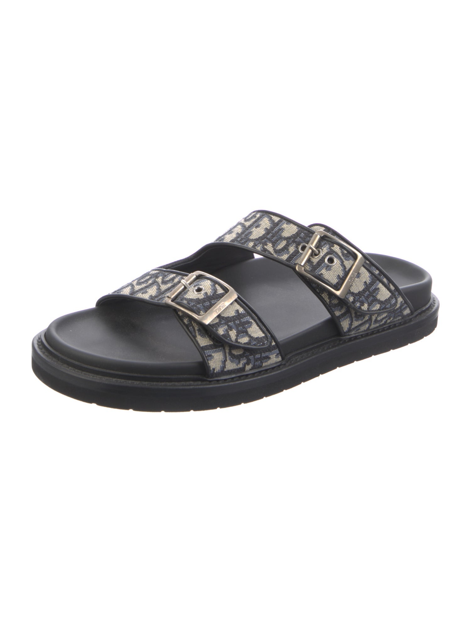 DIOR MEN Oblique Jacquard Slides